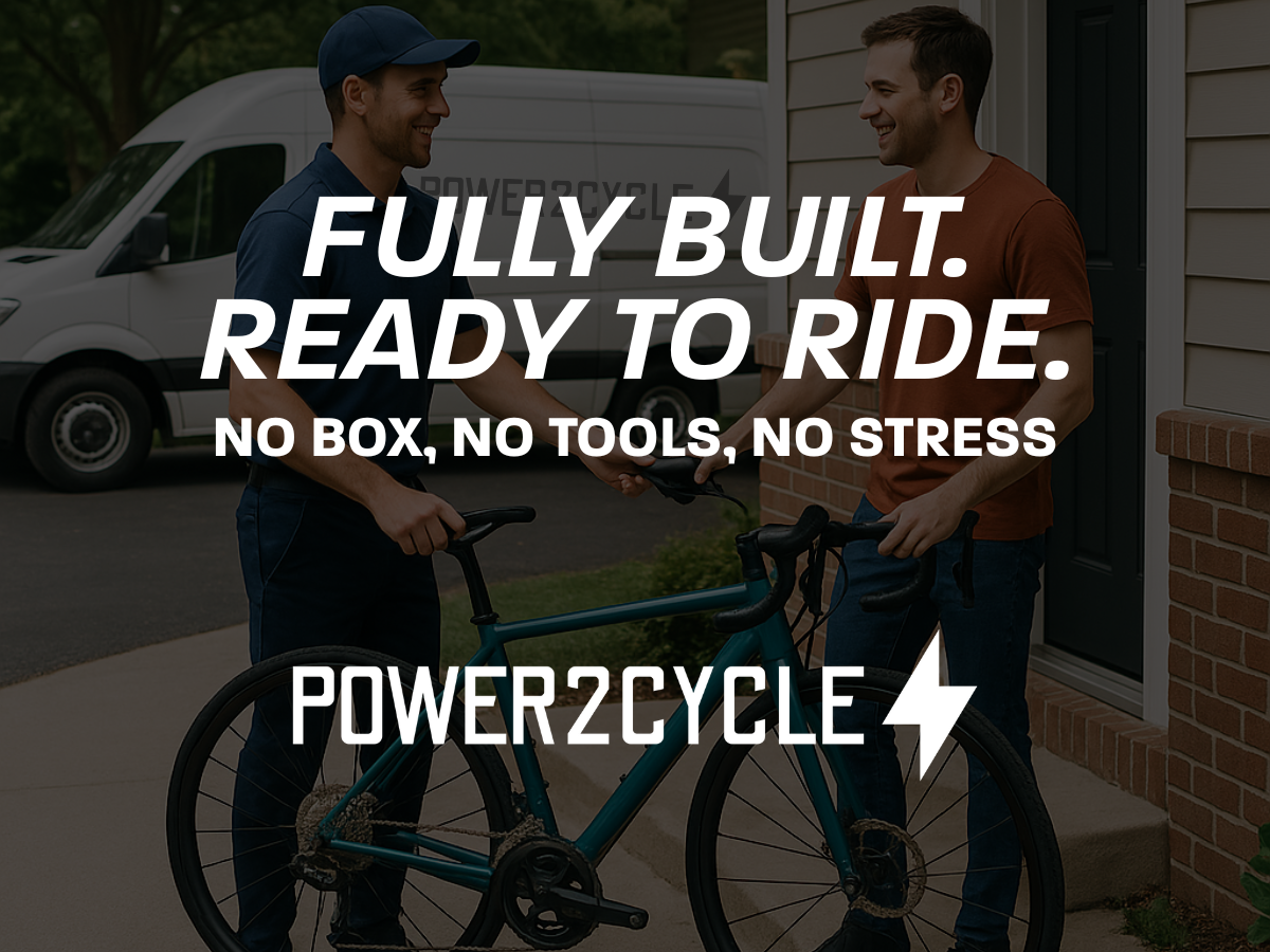 Ready to Ride: Fully Built Bike Delivery from Power2Cycle