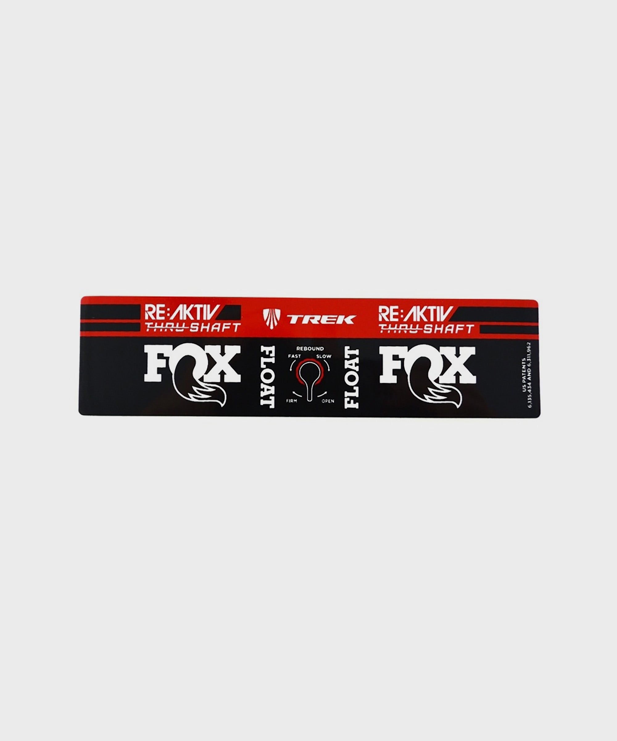FOX Thru | Power2CycleShaft Decal 2018