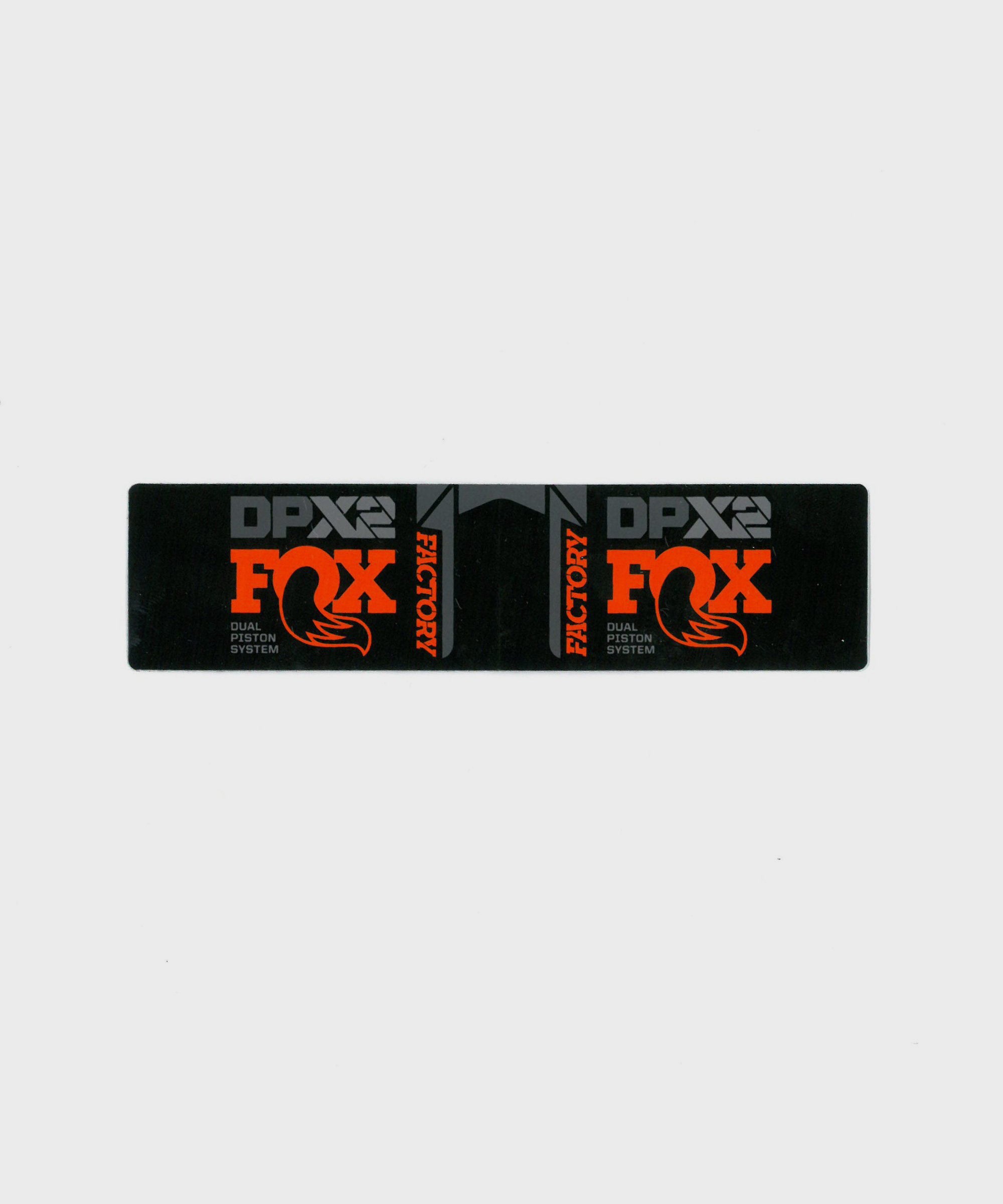 FOX Shock FLOAT DPX2 Factory EVOL 7.25+ / 165 | Power2Cycle230mm Airsleeve Decal 2021