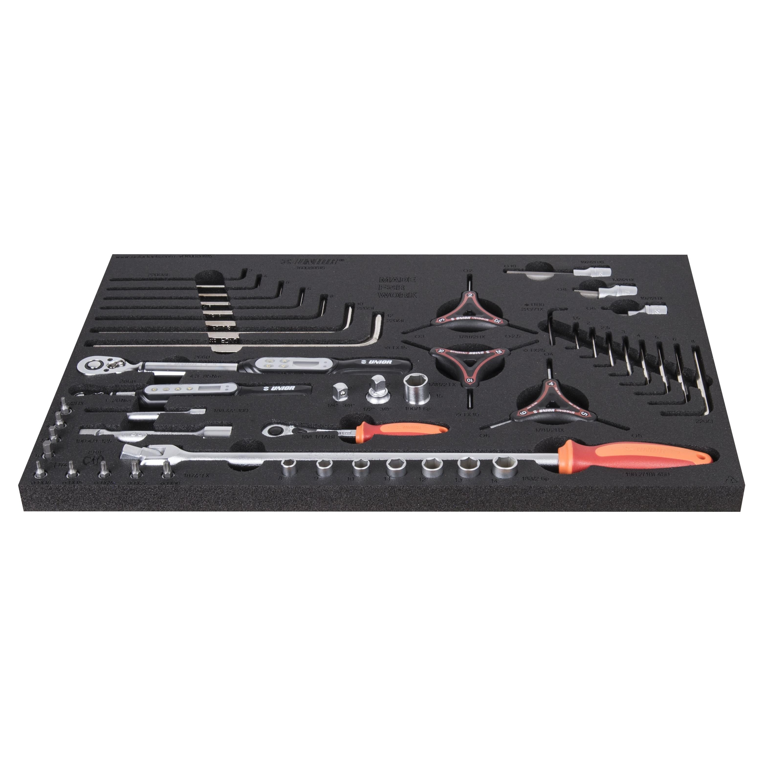 UNIOR Bike Tool Set In SOS Tool Tray (1600SOS15) 2023 | Power2Cycle