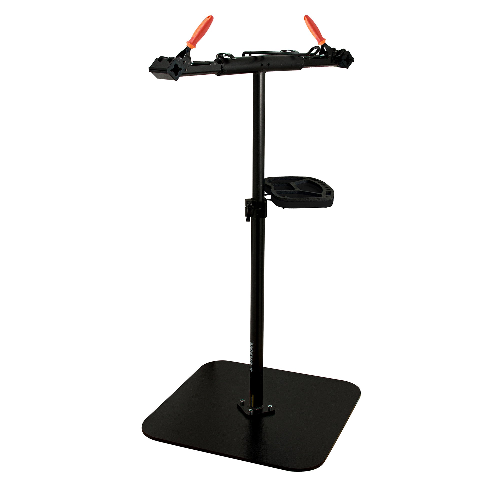 UNIOR Pro Repair Stand With Double Clamp, Manually Adjustable | Power2Cycle RED
