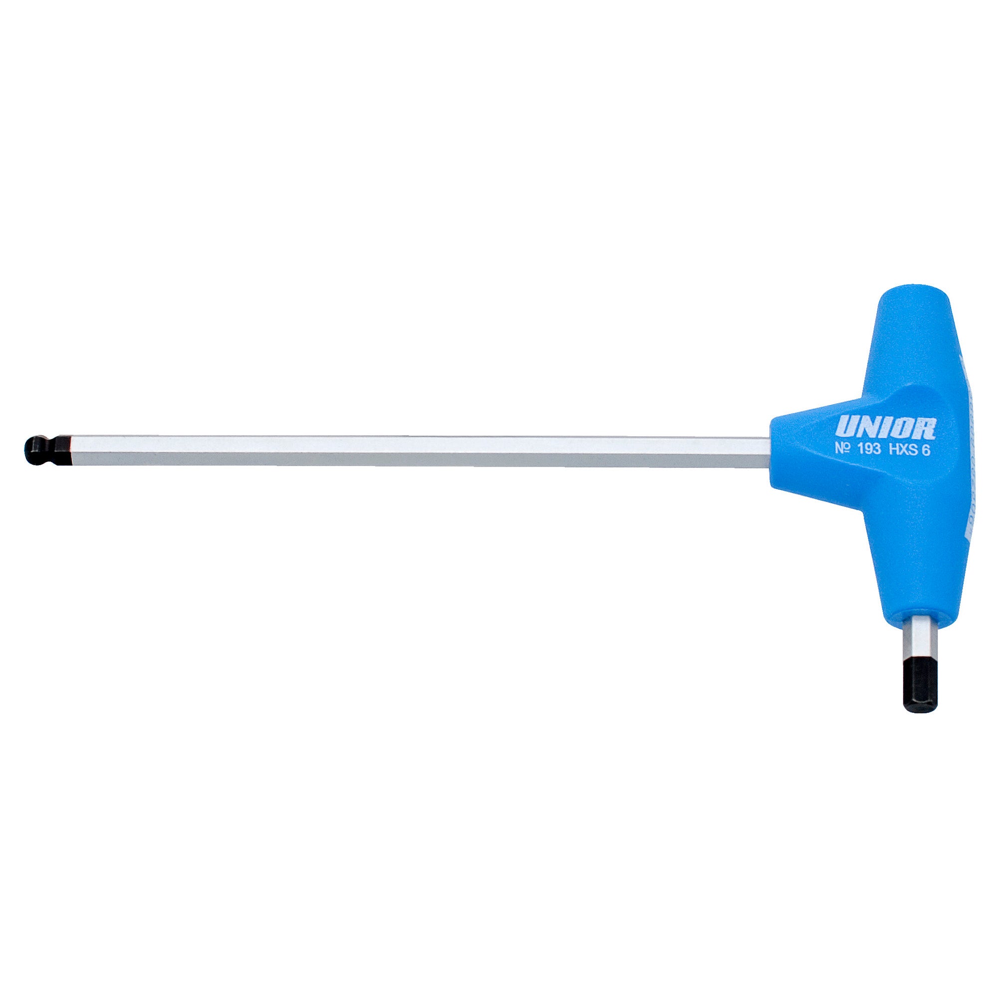 UNIOR Ball | Power2CycleEnd Hexagonal Screwdriver With T | Power2CycleHandle | Power2Cycle BLUE 10MM