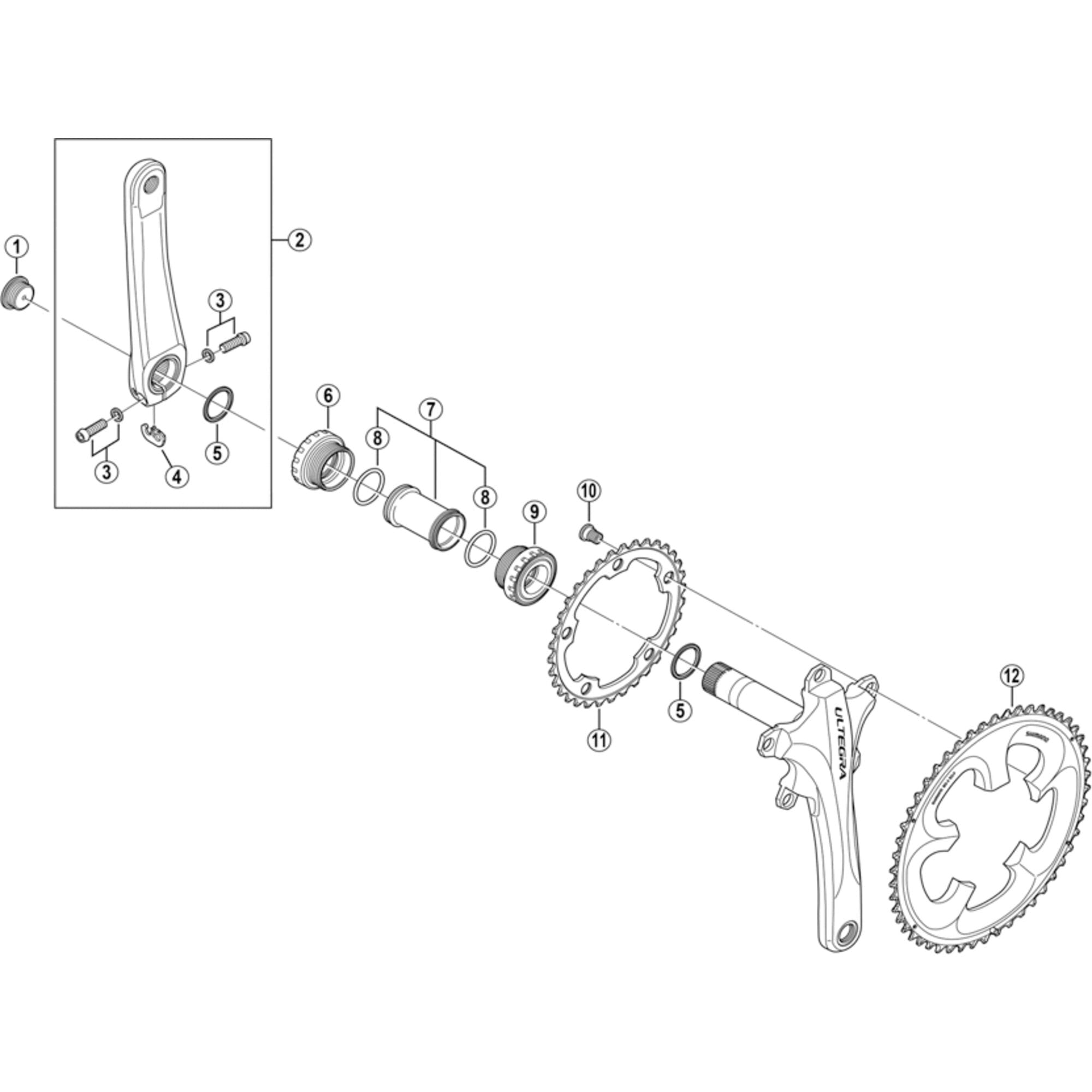 Shimano Spares 5600 Security Plate