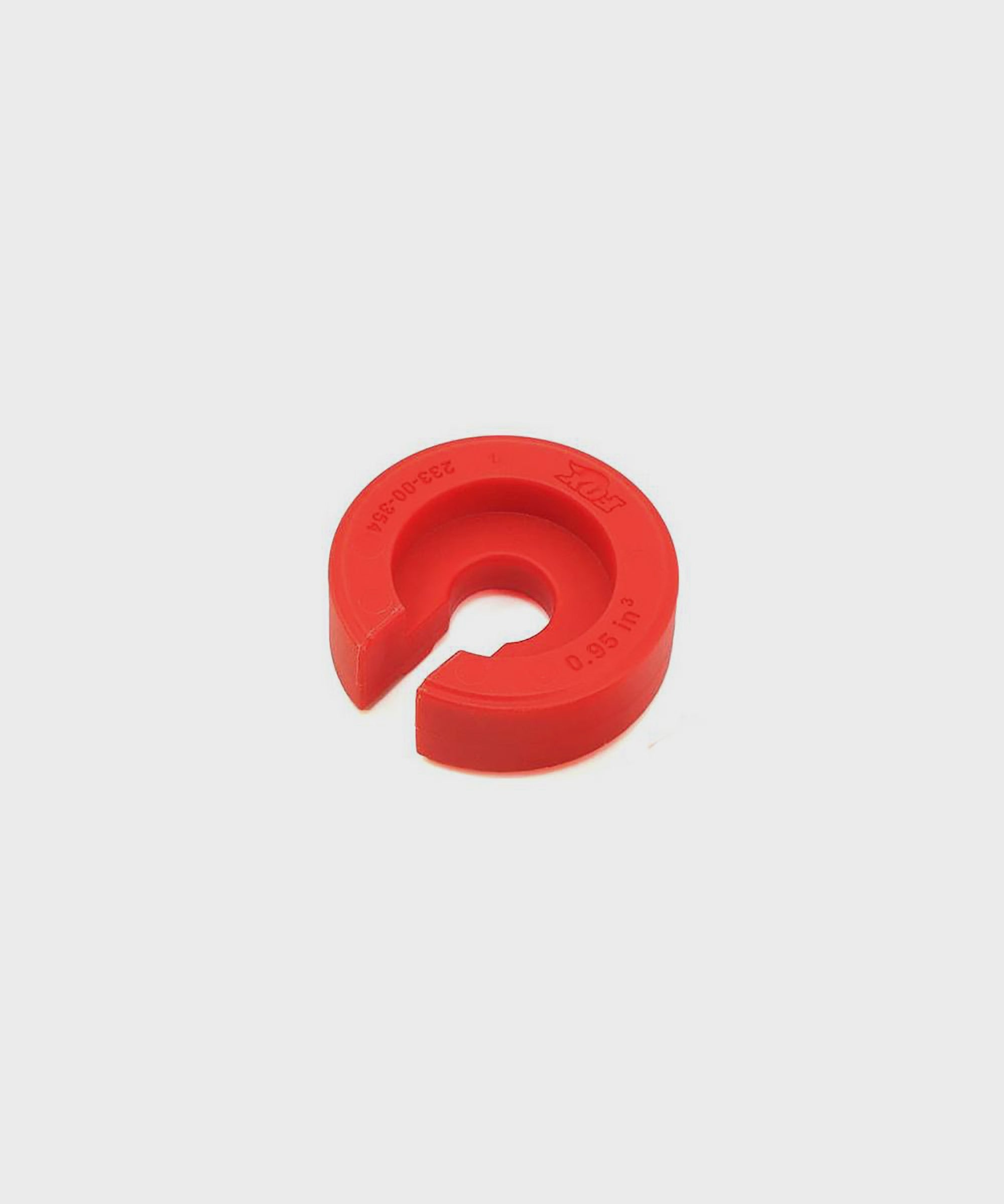 "FOX FLOAT DPS Shock Volume Spacer 0.95"³ Plastic Red"