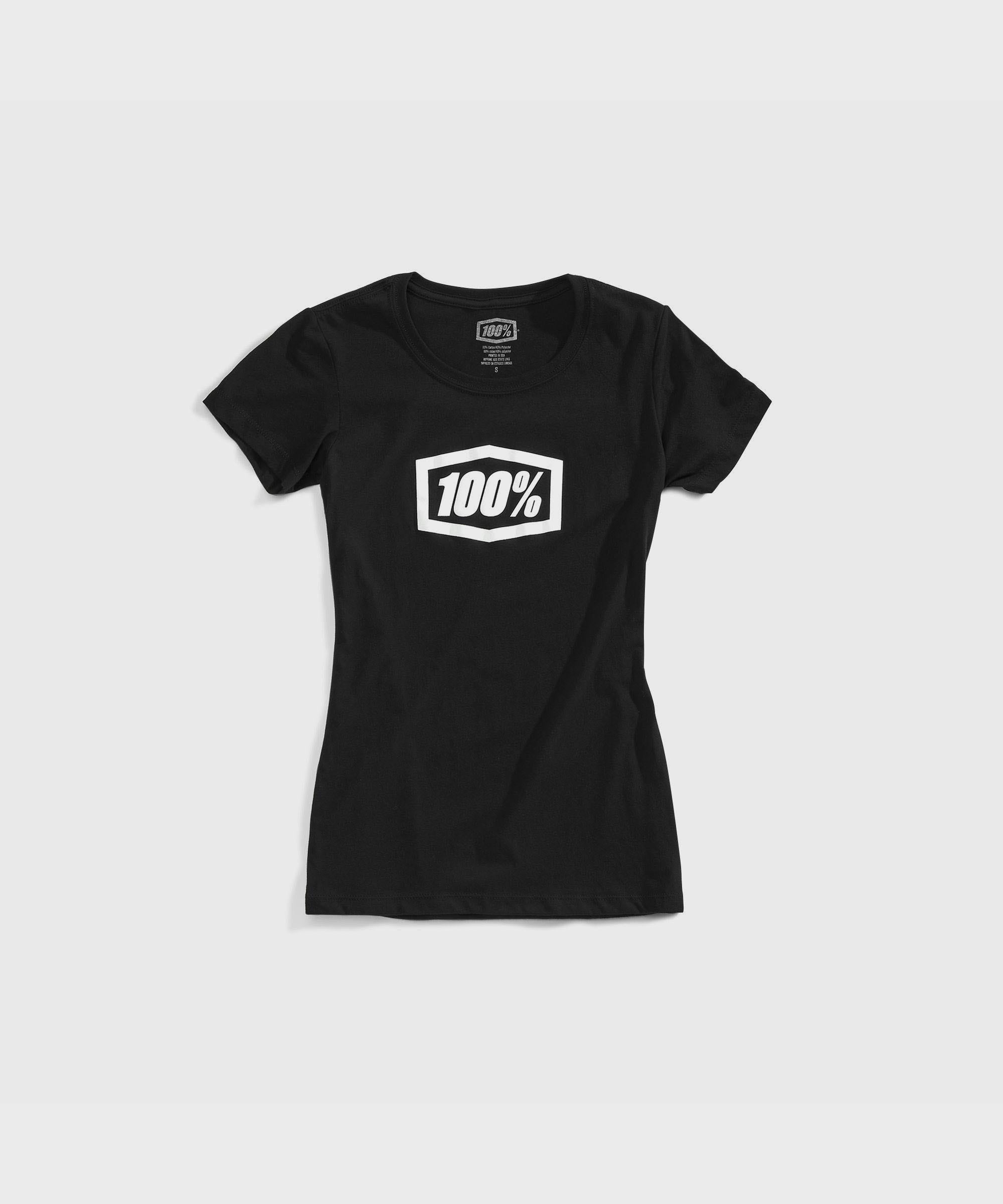100% Essential Women's T | Power2CycleShirt Black
