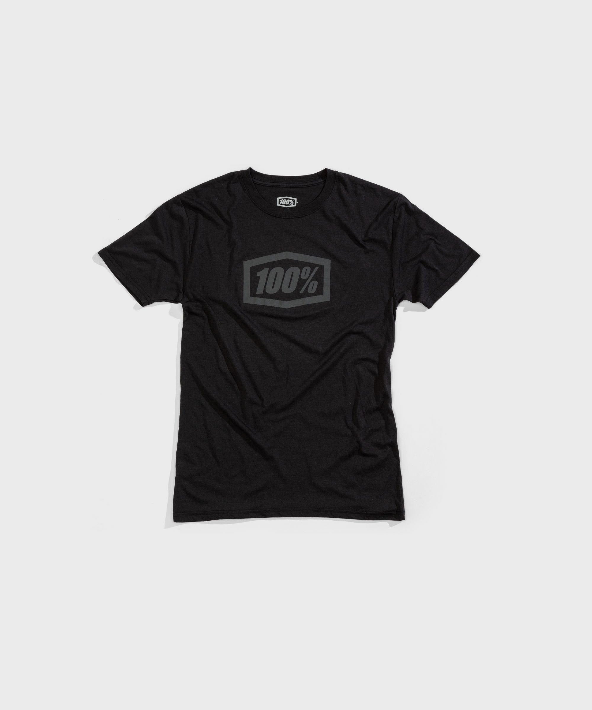 100% Icon Tech Tee Black