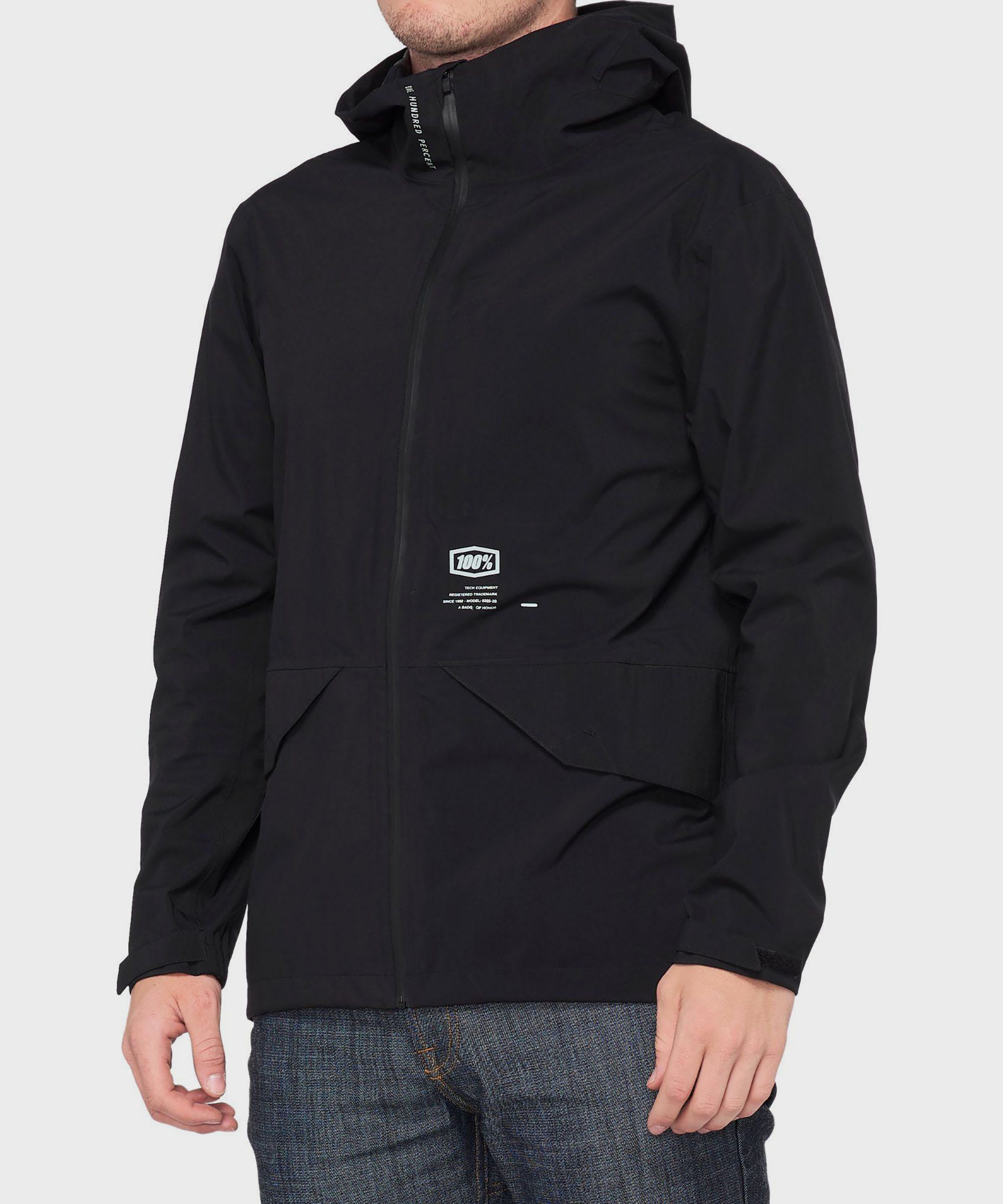 100% Hydromatic Waterproof Parka Black