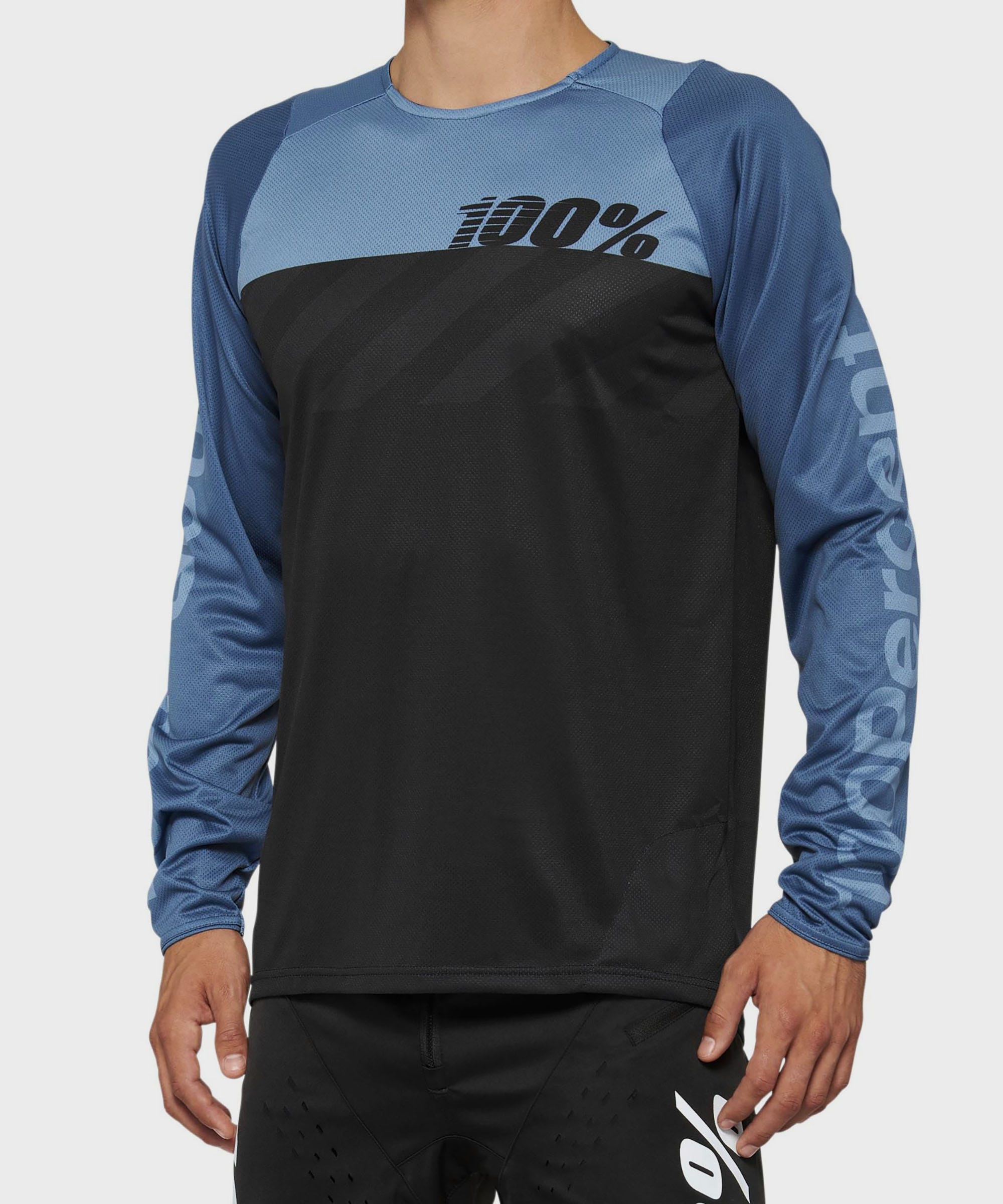 100% R | Power2CycleCore Long Sleeve Jersey Black /