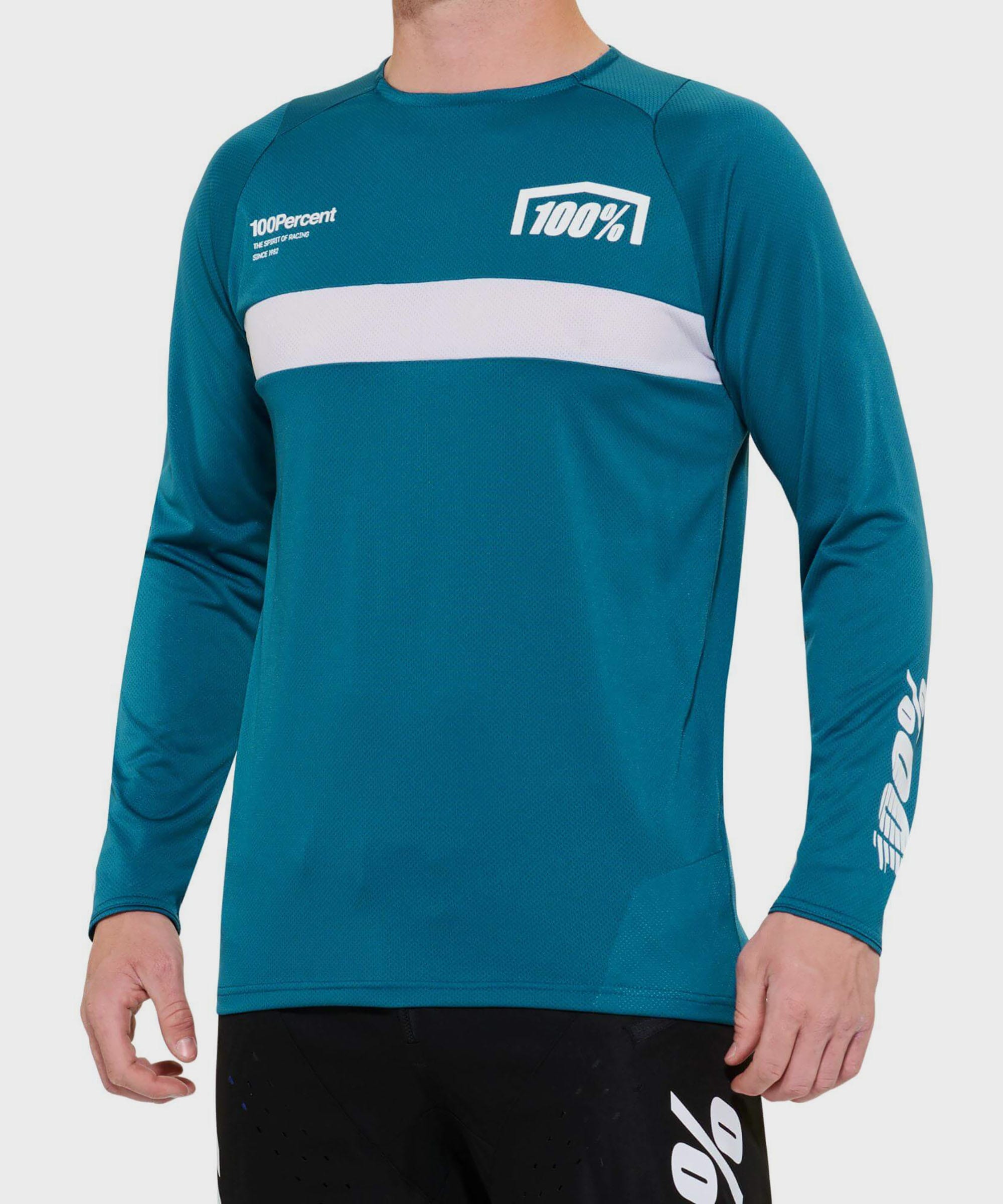 100% R | Power2CycleCore Long Sleeve Jersey Gulf