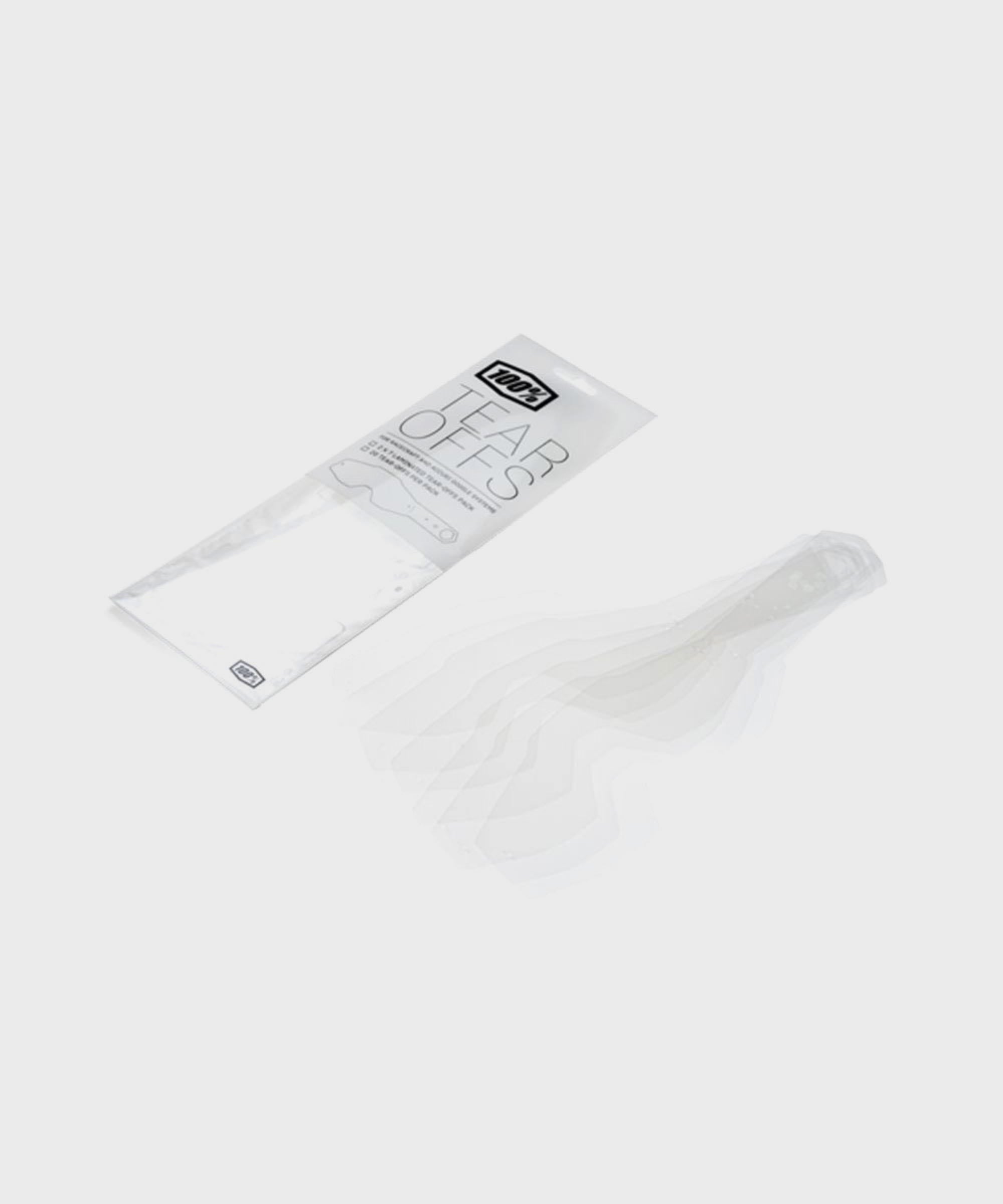 100% Racecraft / Accuri / Strata Laminated Tear | Power2CycleOffs | Power2Cycle 2 x 7 Pack