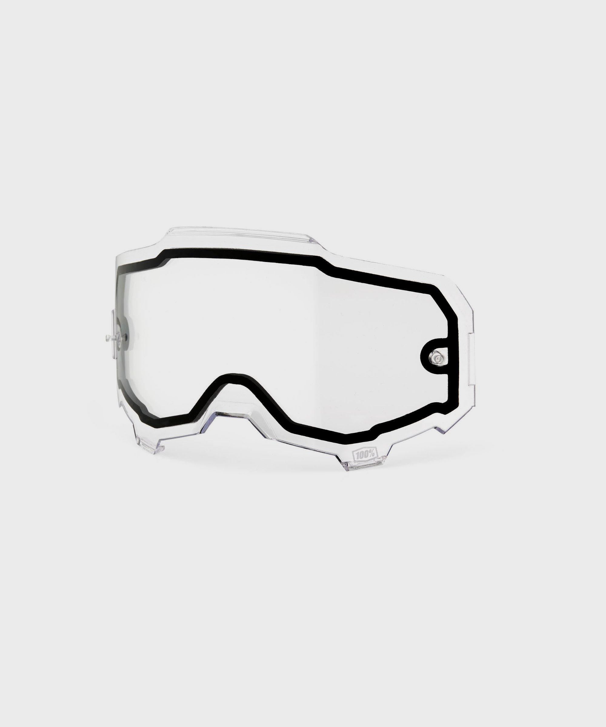 100% Armega Dual Pane Lens Clear