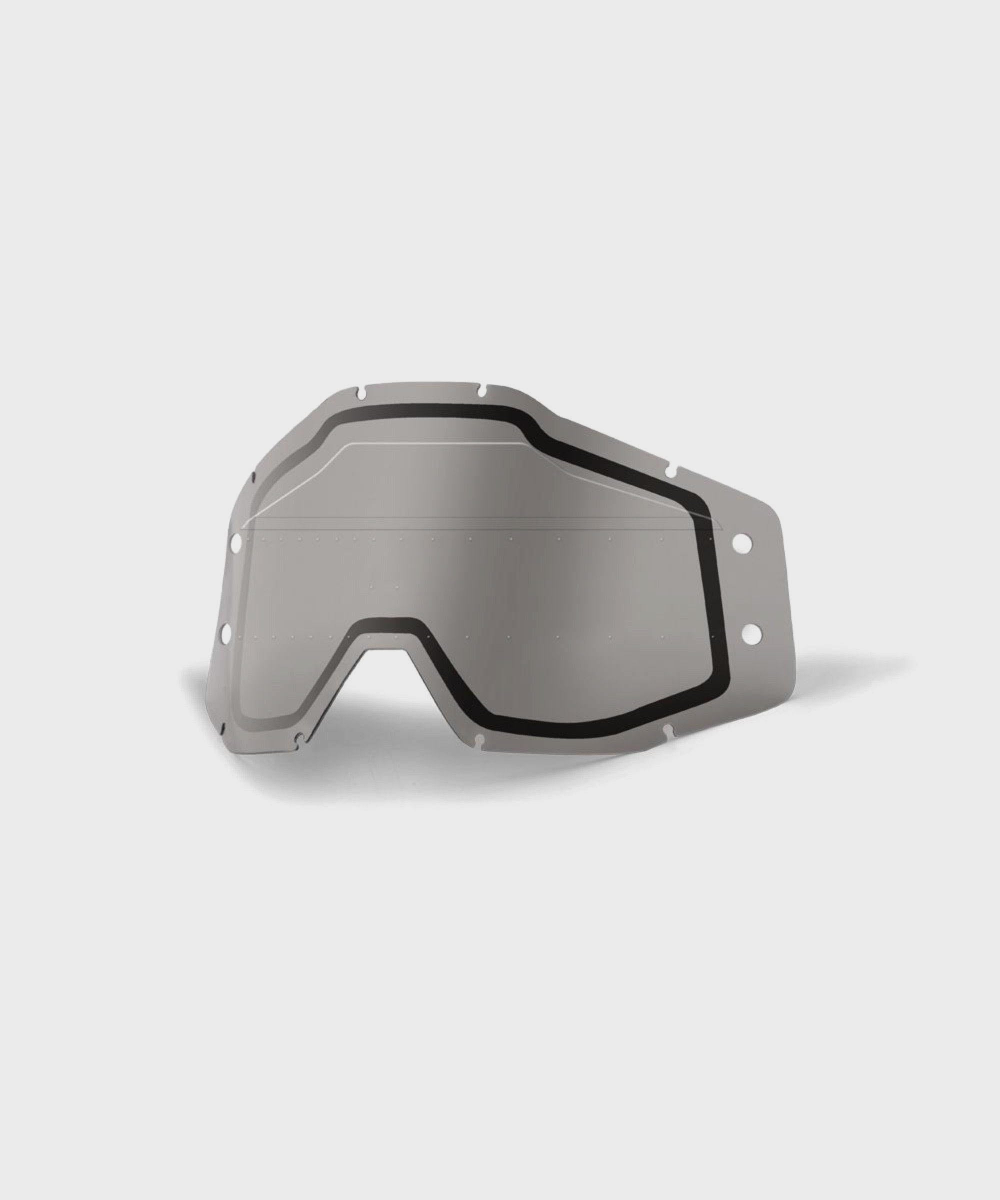 100% Accuri / Strata Forecast Dual Lens / Sonic Bumps Replacement Lens Grey