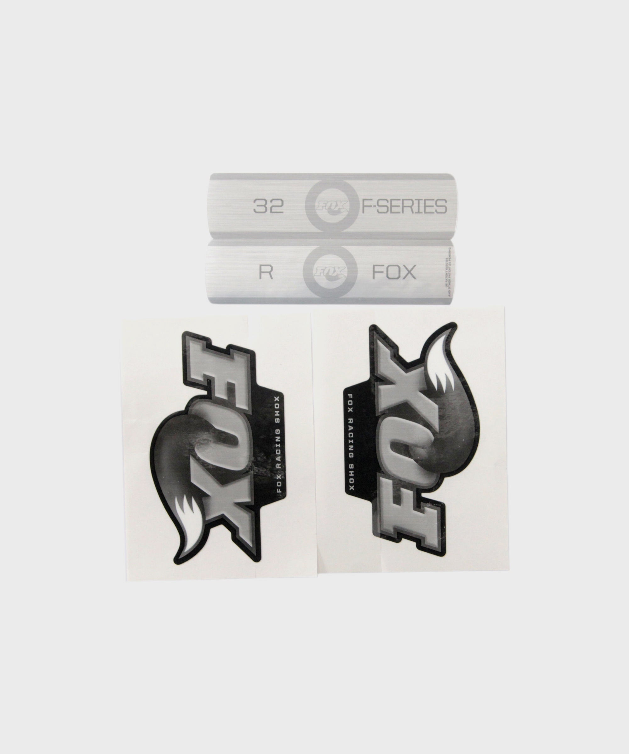 FOX Fork F | Power2CycleS R B/W Decal Kit Black 2010