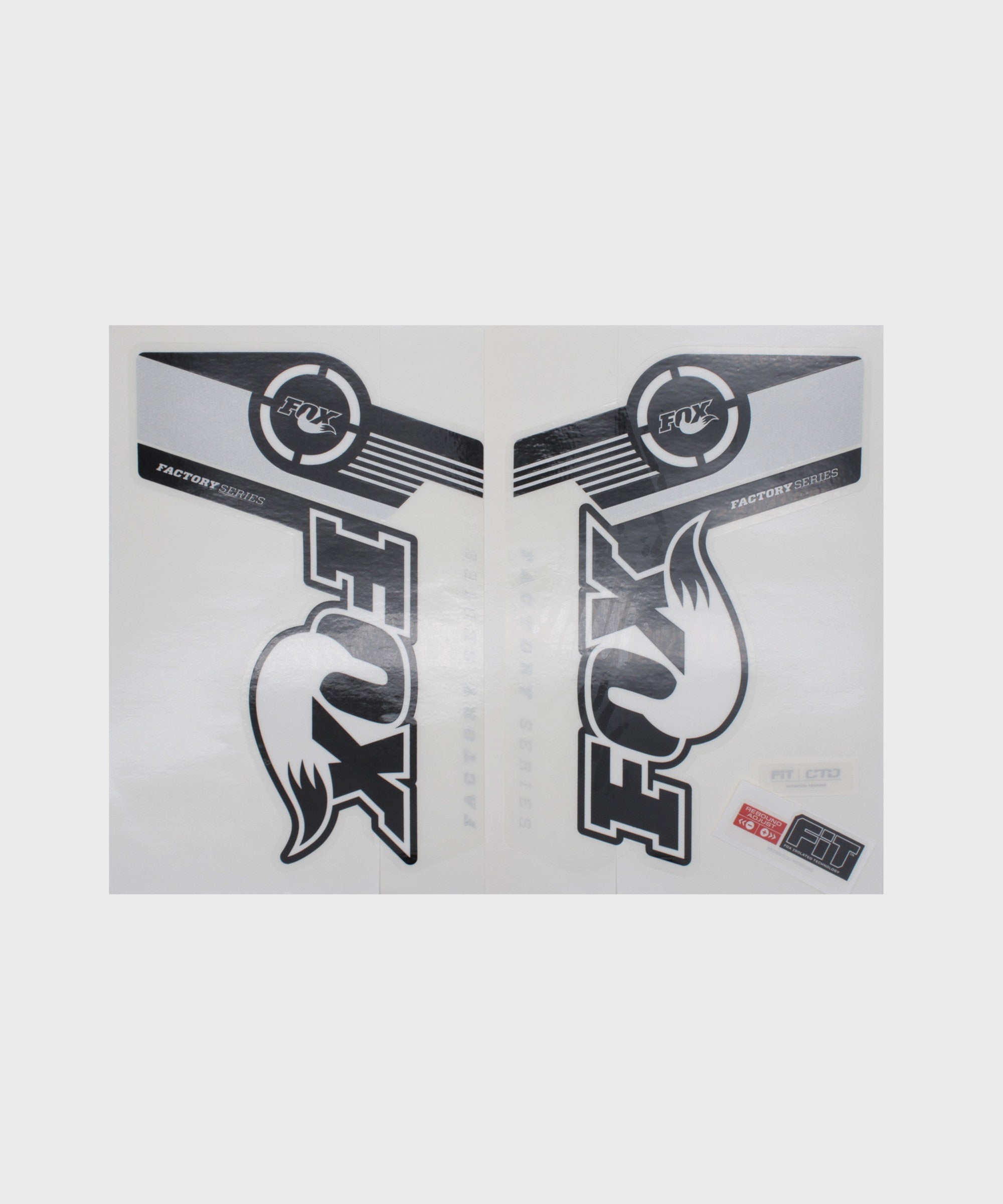 Fox Fork 36 Factory Series Decal Kit 2014 Black / White