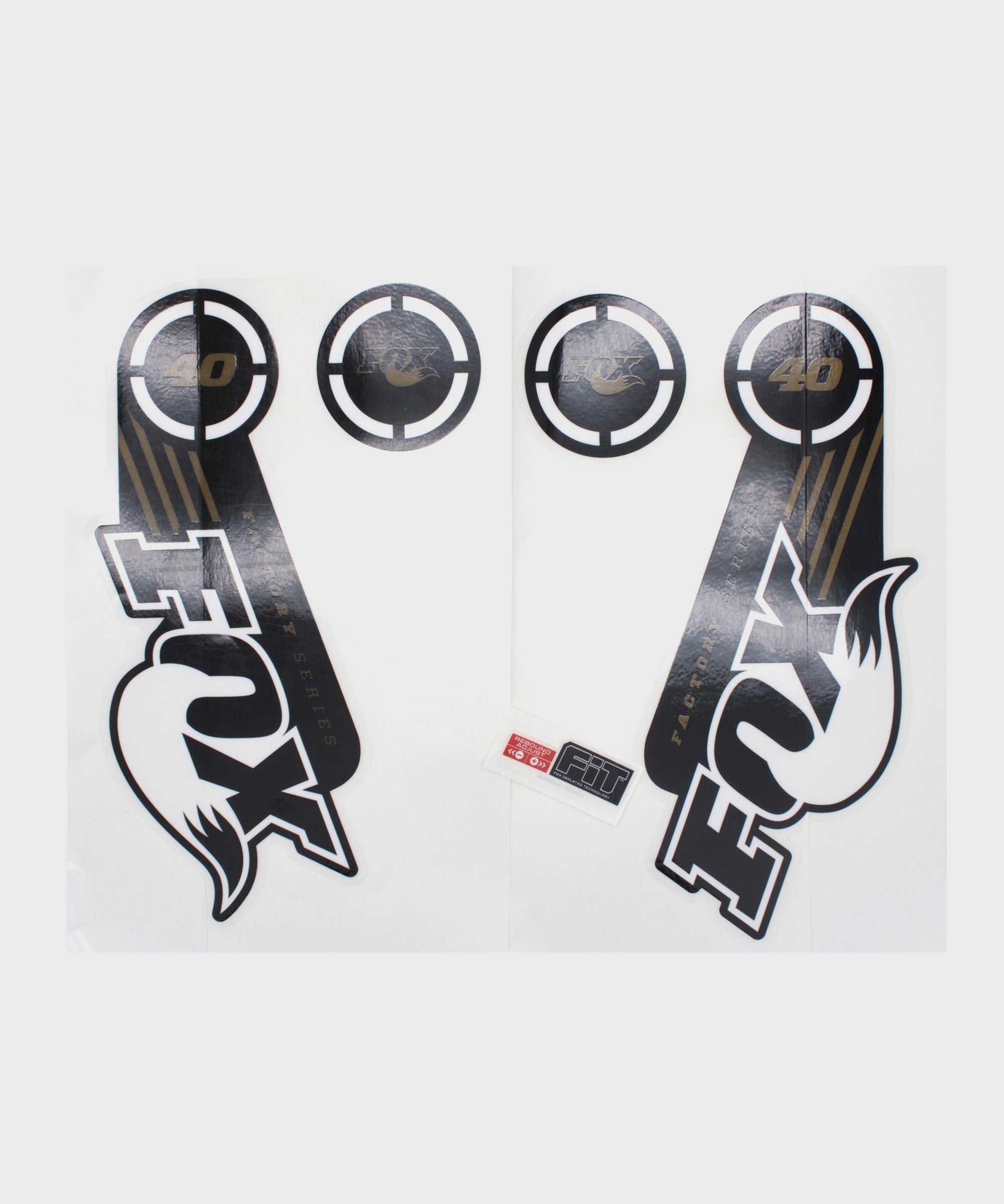Fox Fork 40 Factory Series Decal Kit 2014