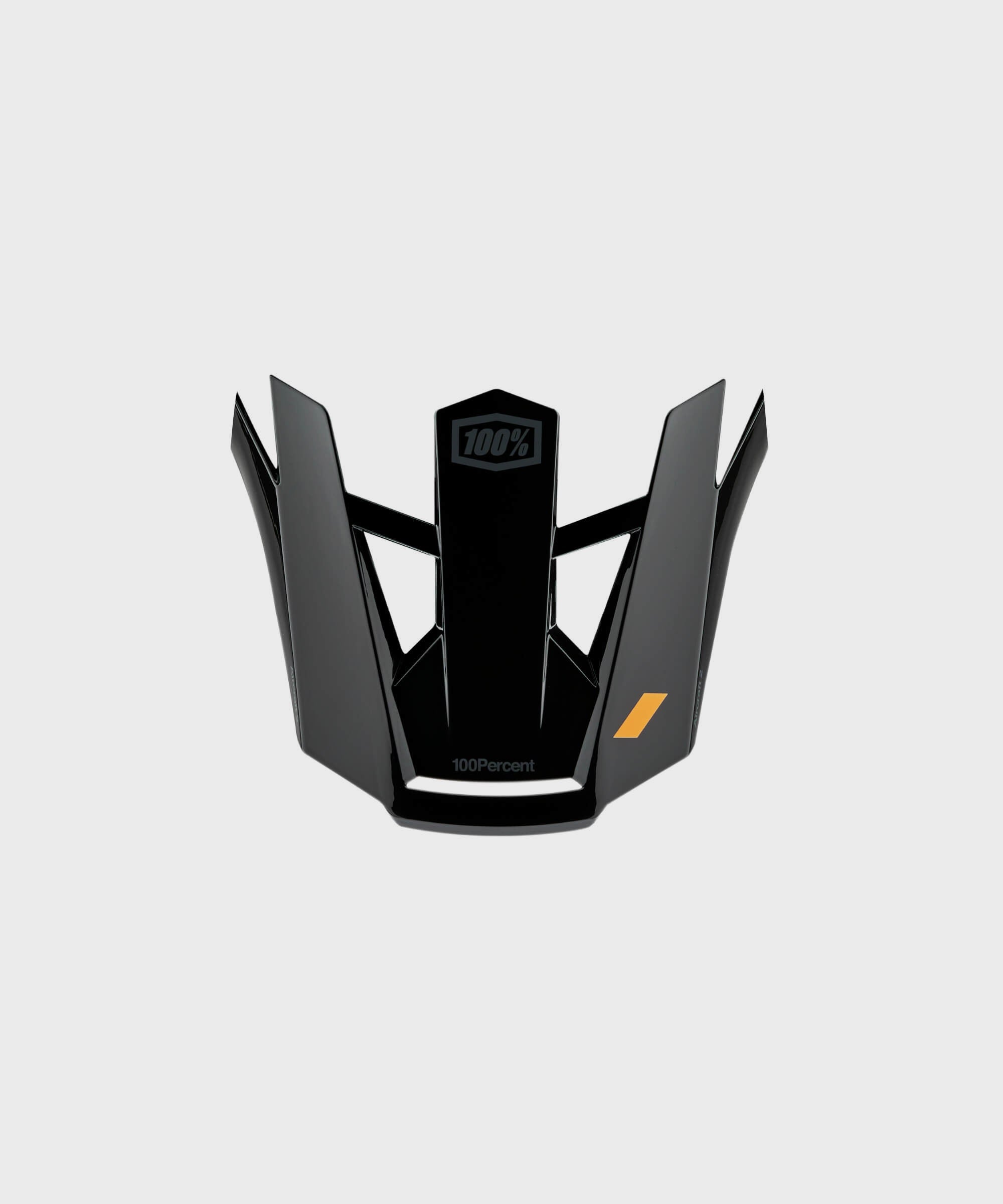 100% Aircraft 2 Replacement Visor Black