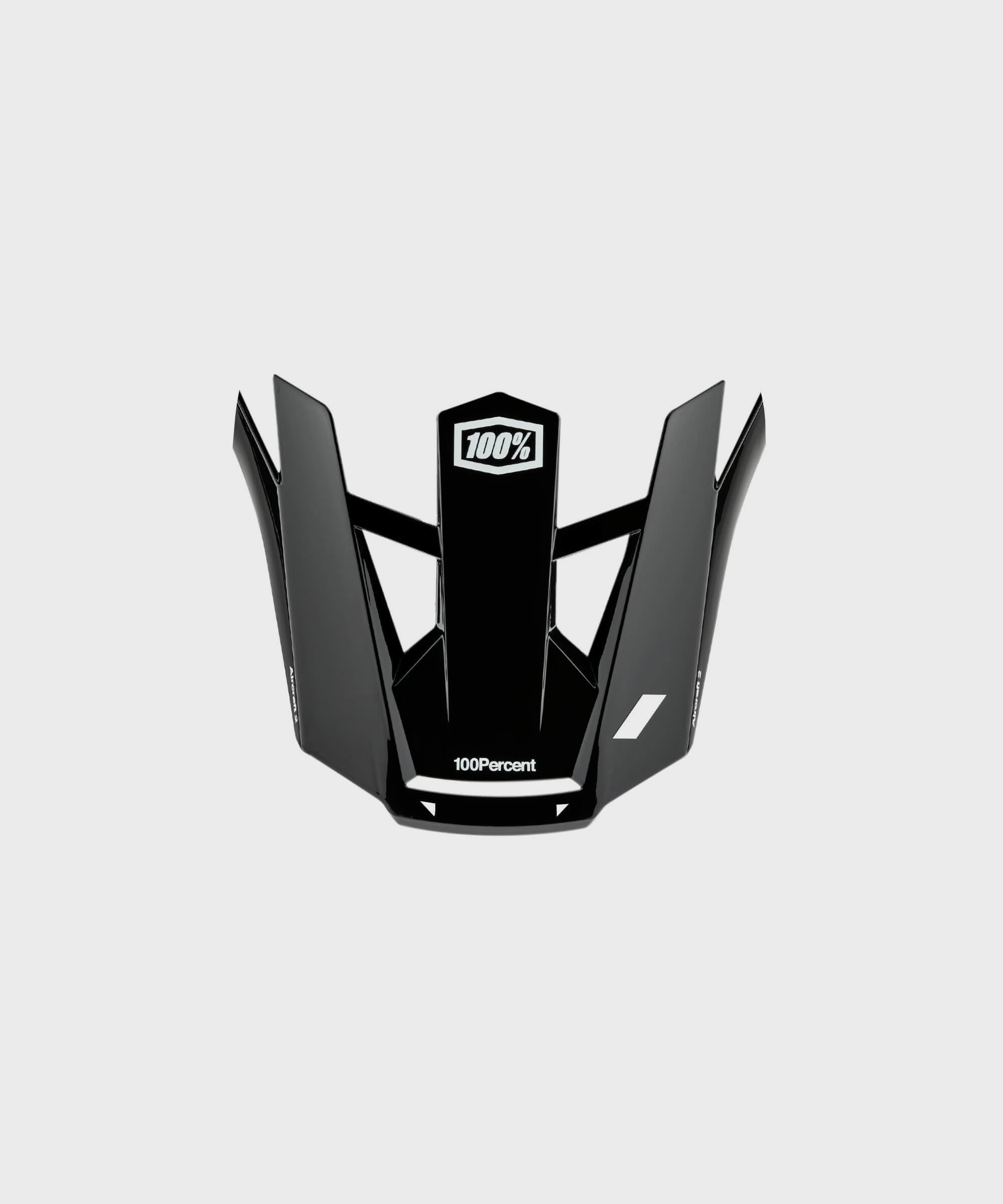 100% Aircraft 2 Replacement Visor Black S