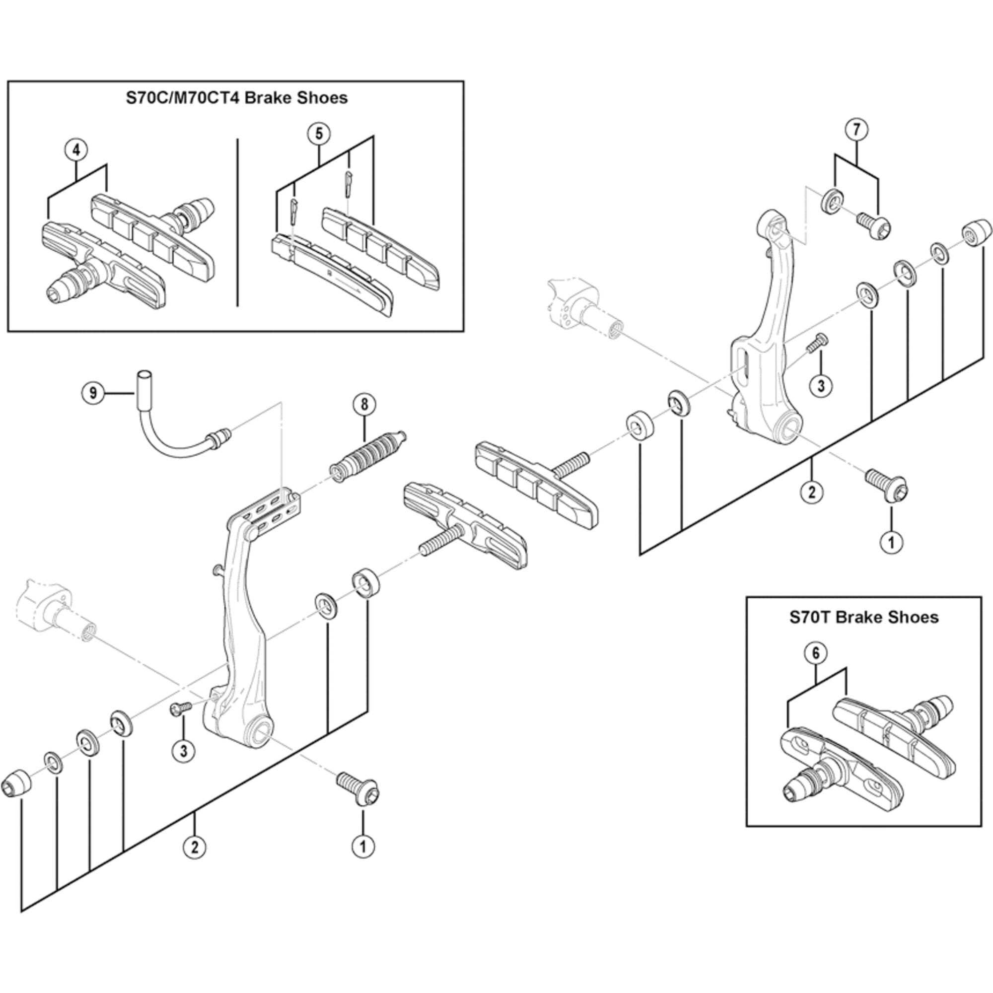 Shimano Spares T660 boot