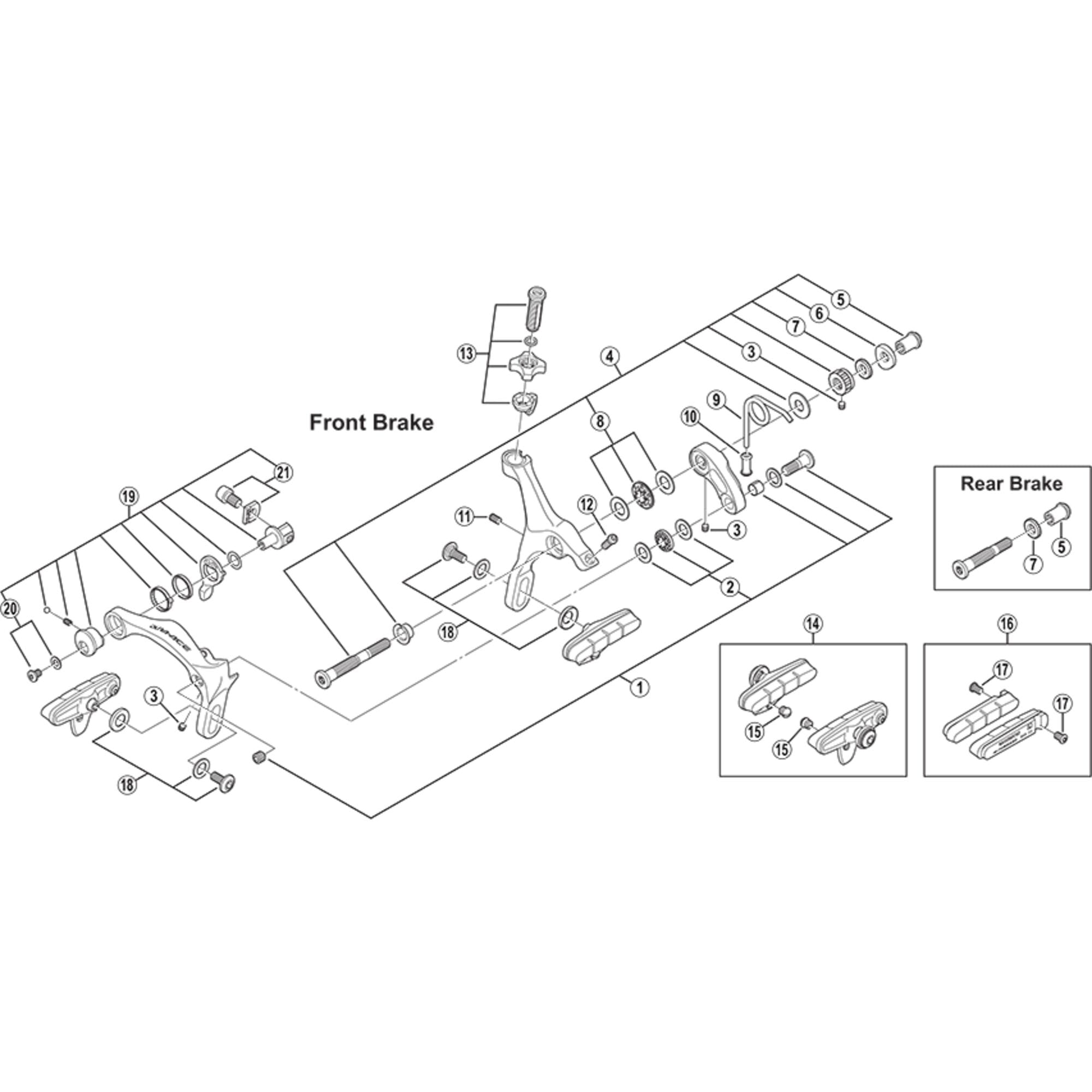 Shimano Spares 7900 arm spring