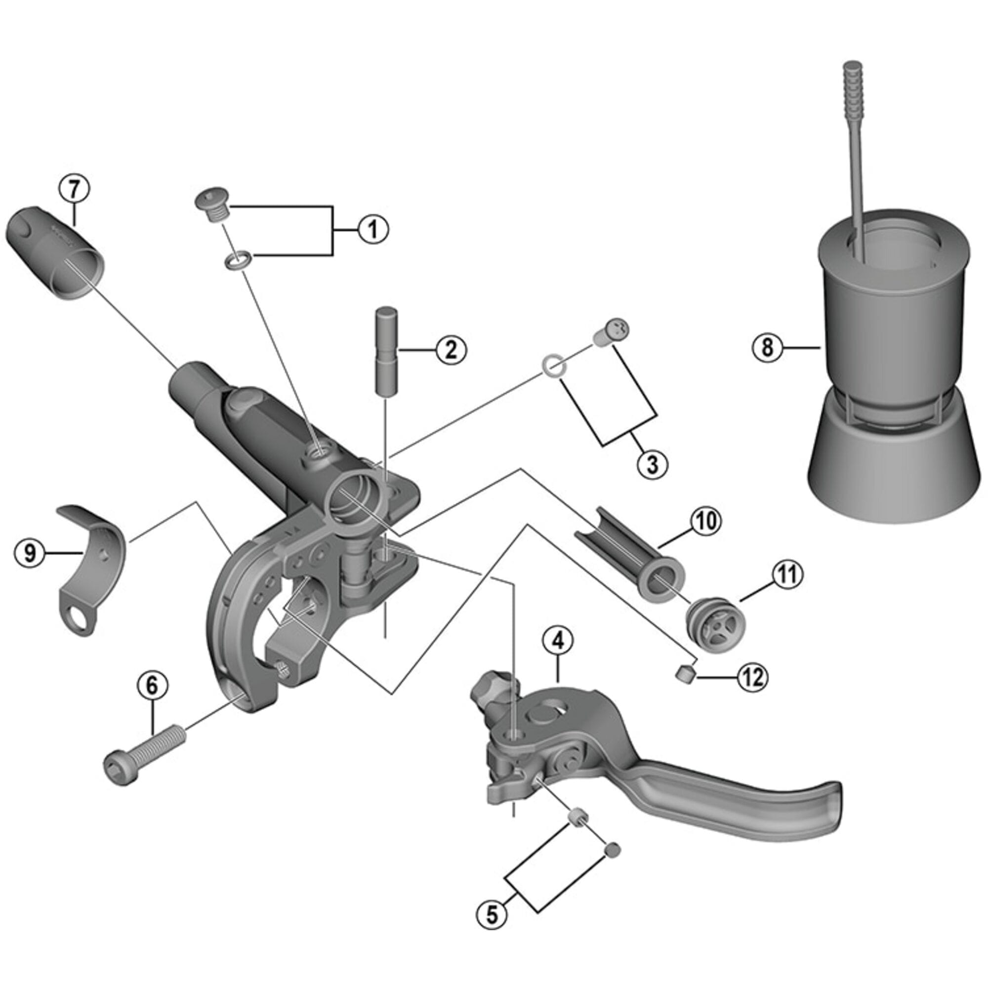 Shimano Spares M785 clamp bolt