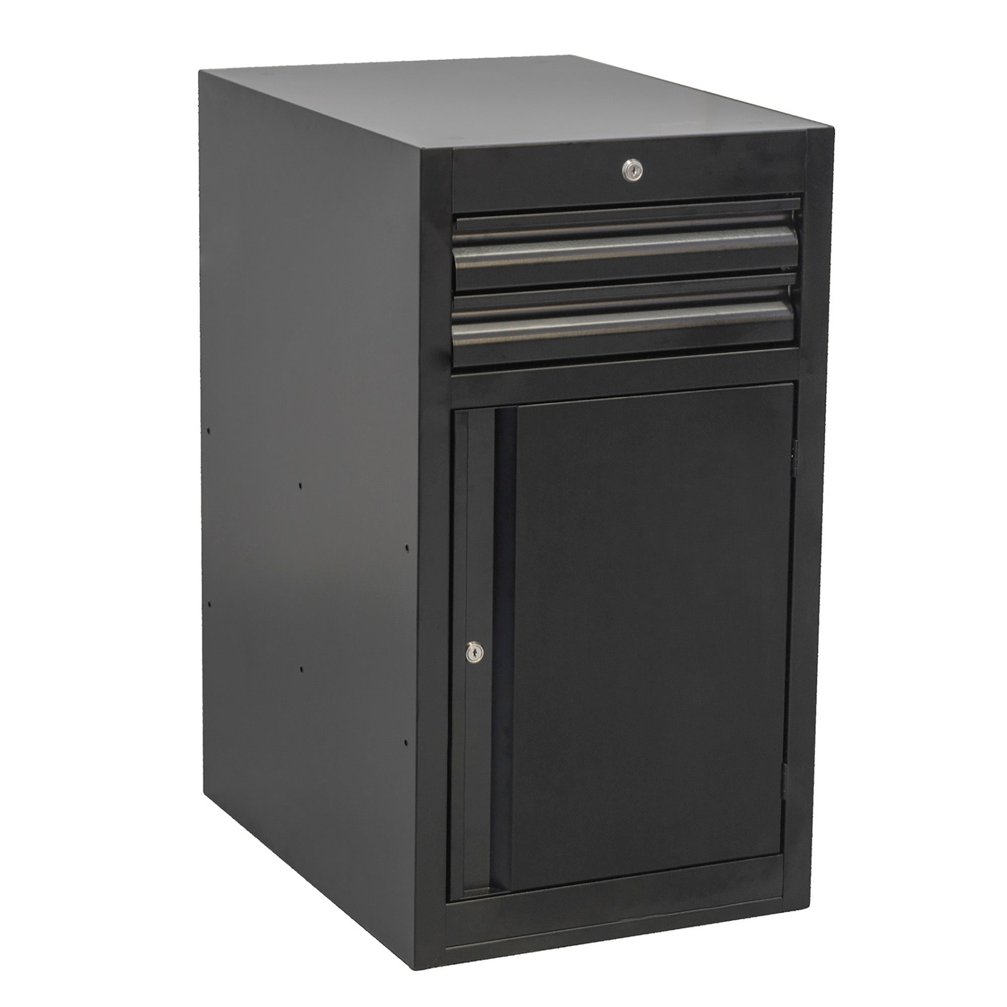 UNIOR Tool Chest Narrow | Power2Cycle2 Drawers And Door | Power2Cycle BLACK 475 X 650 X 870MM