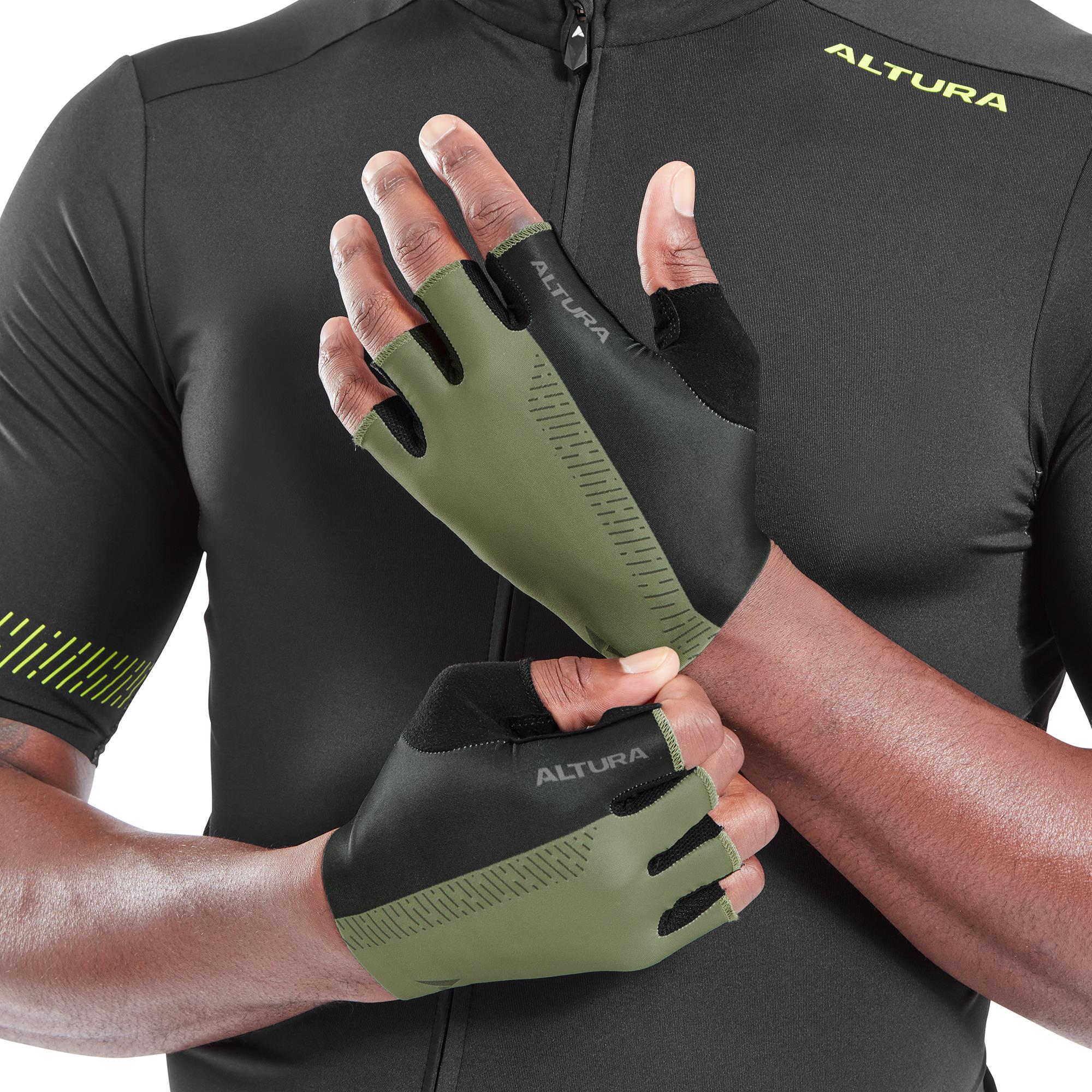 Altura Progel Aline Mitts 2024 | Power2Cycle OLIVE