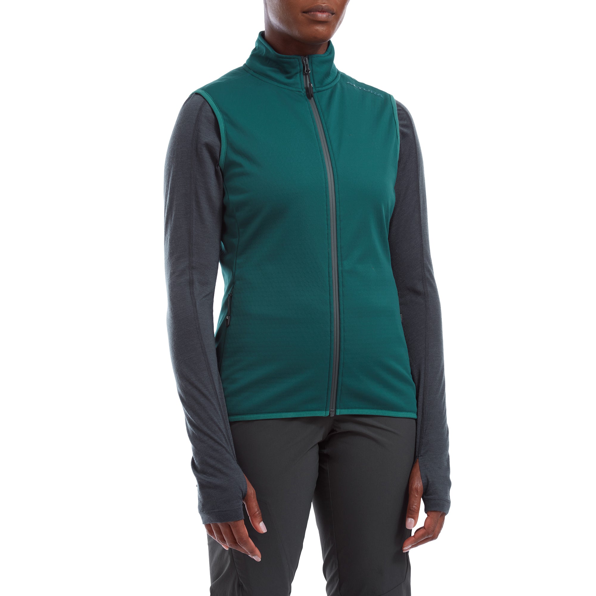 Altura Escalade Women's Cycling Gilet 2021: DARK GREEN 8
