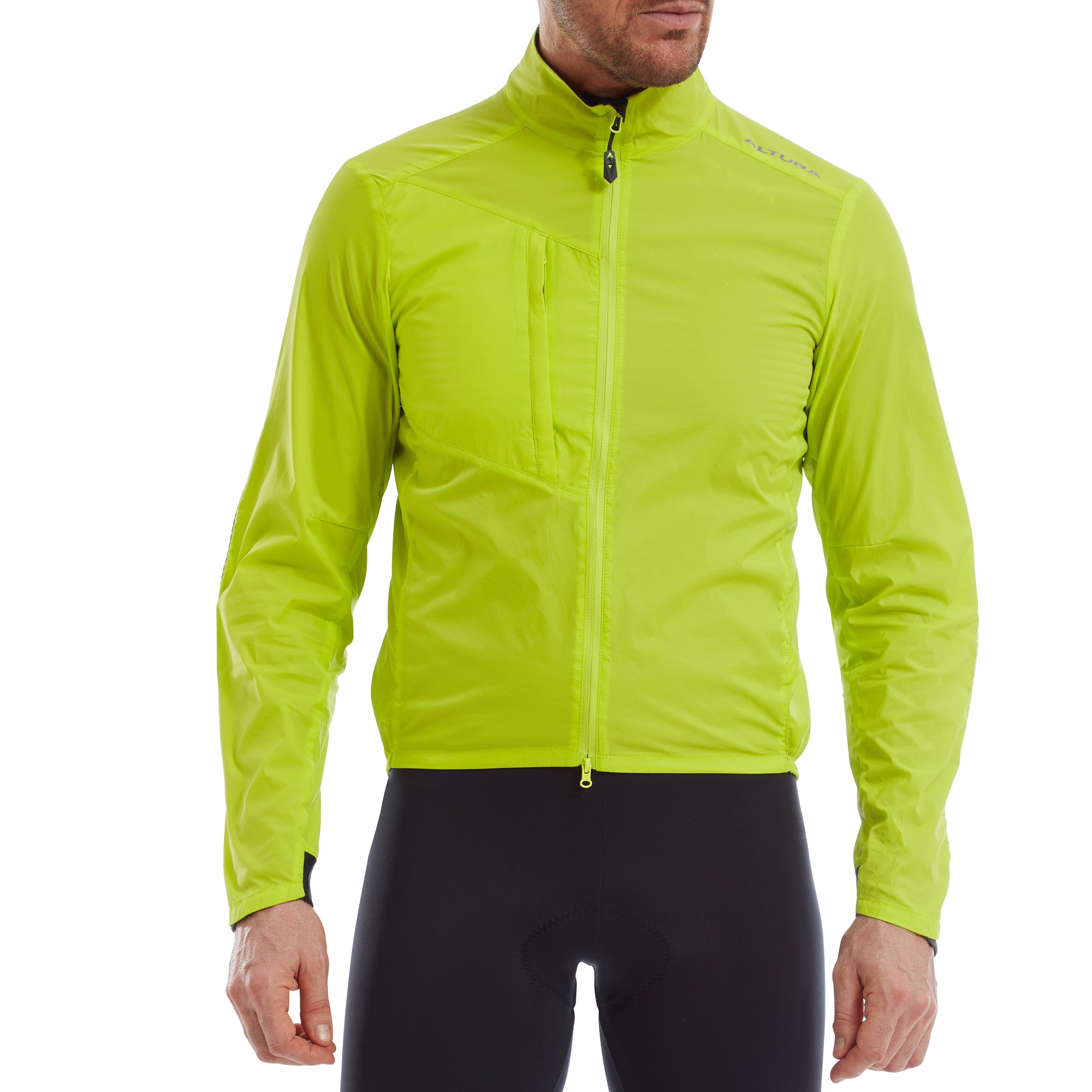 Altura Airstream Men's Windproof Jacket 2022: LIME XS