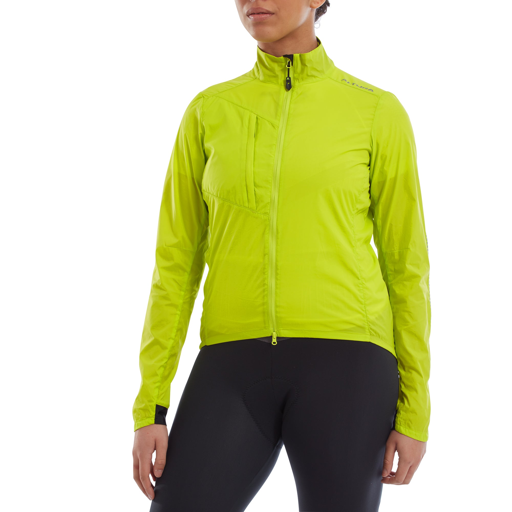Altura Airstream Women's Windproof Jacket 2022 | Power2Cycle LIME