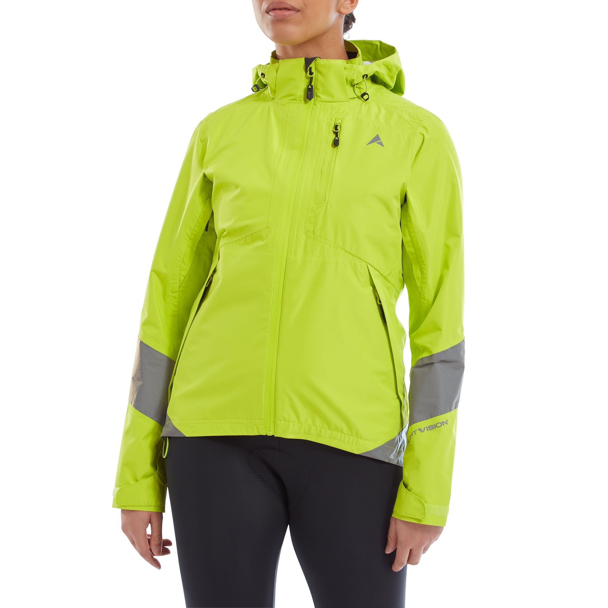 Altura Nightvision Typhoon Women's Waterproof Jacket 2022: LIME 8