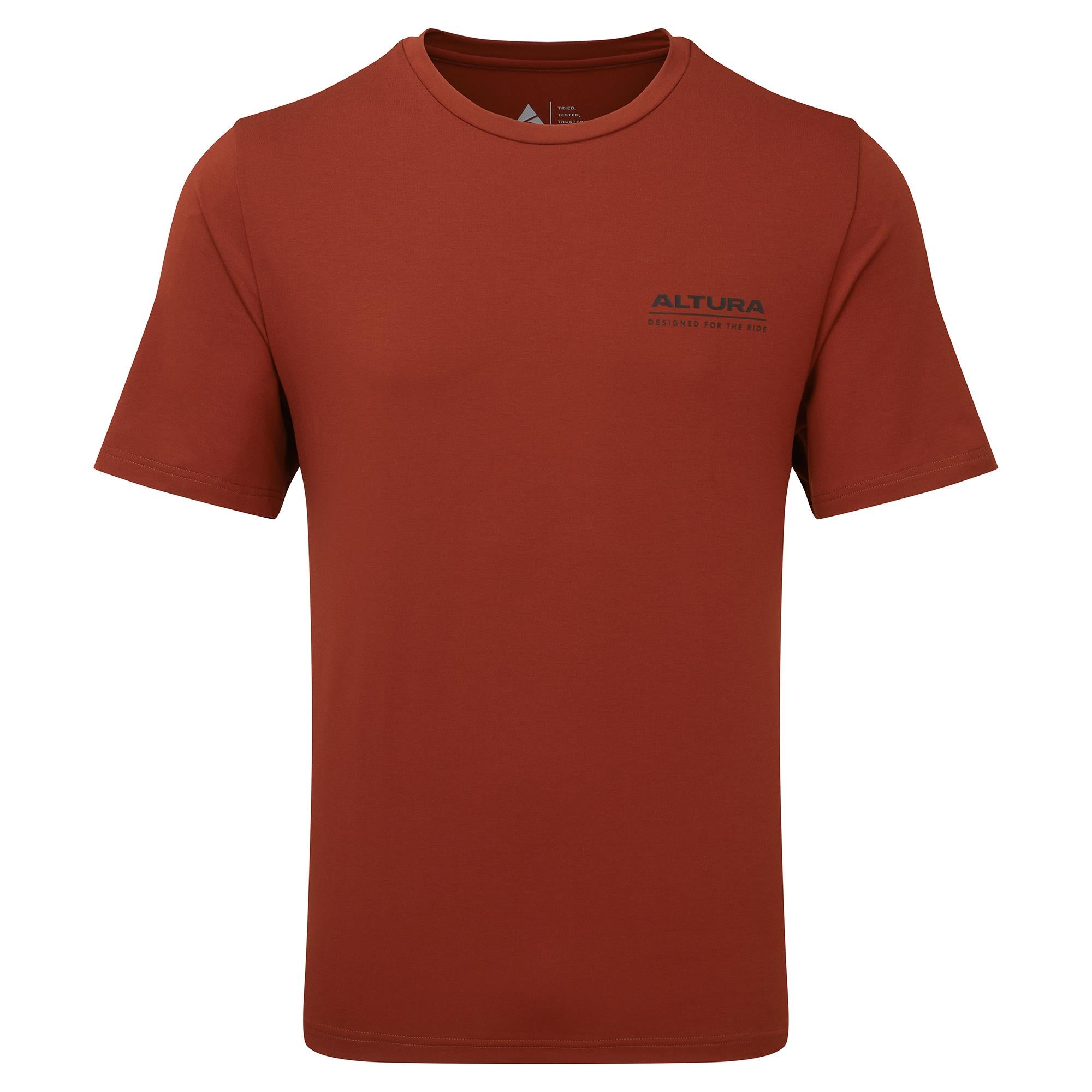 Altura DFTR Tech Tee 2025: BRICK RED XS