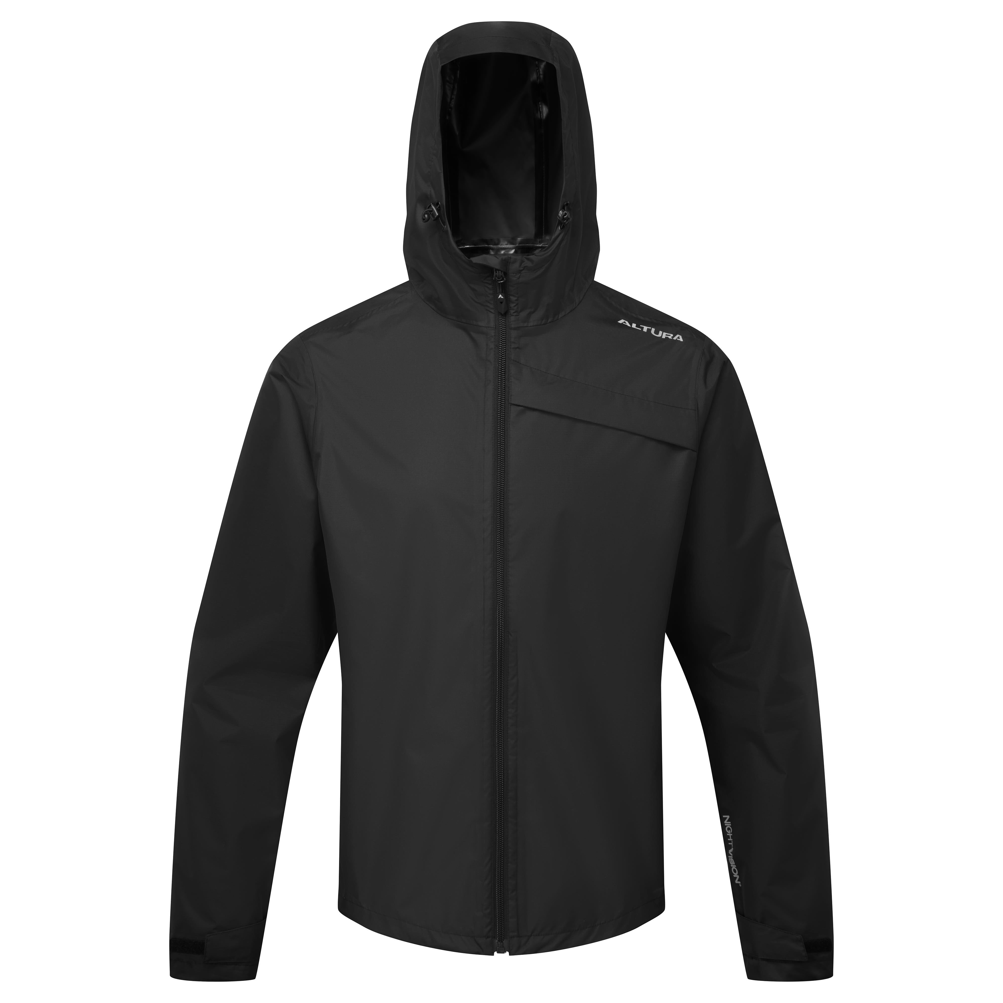 Altura Men's Nightvision Nevis Waterproof Jacket 2025: BLACK S