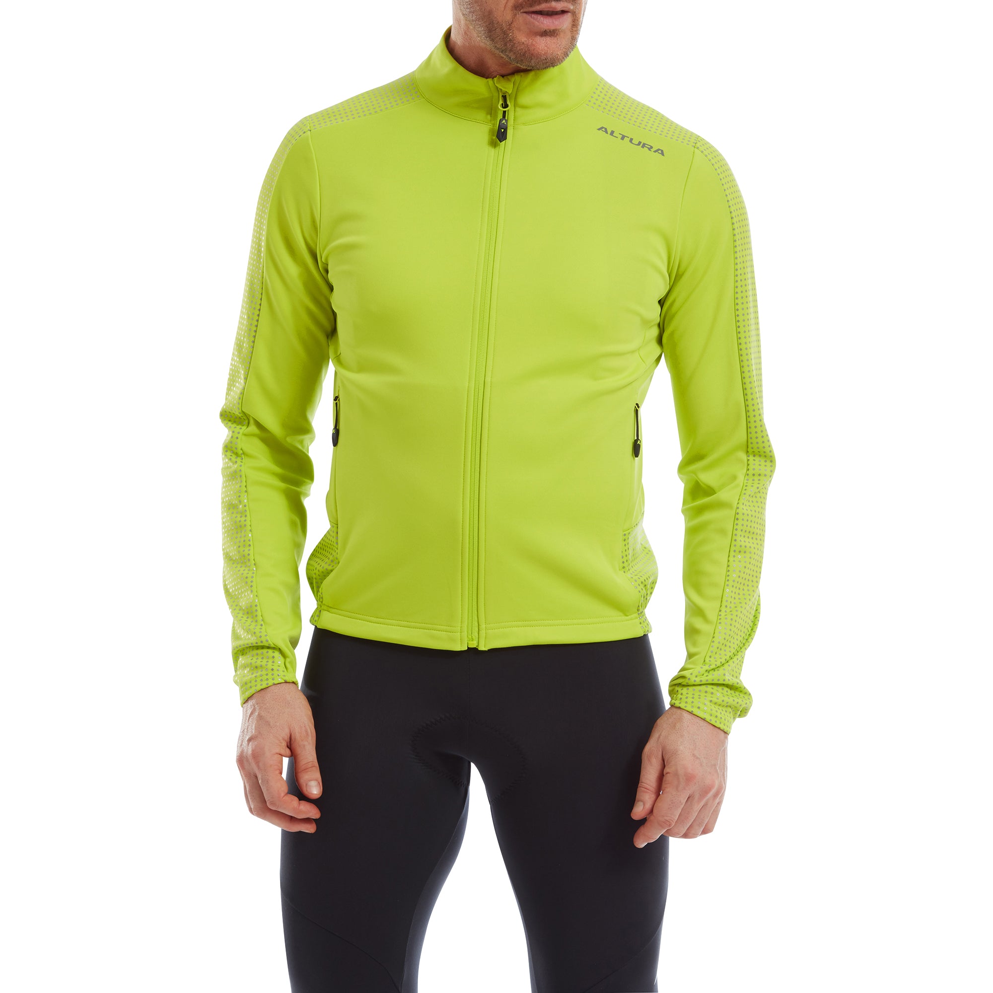Altura Nightvision Men's Long Sleeve Jersey 2022: LIME S