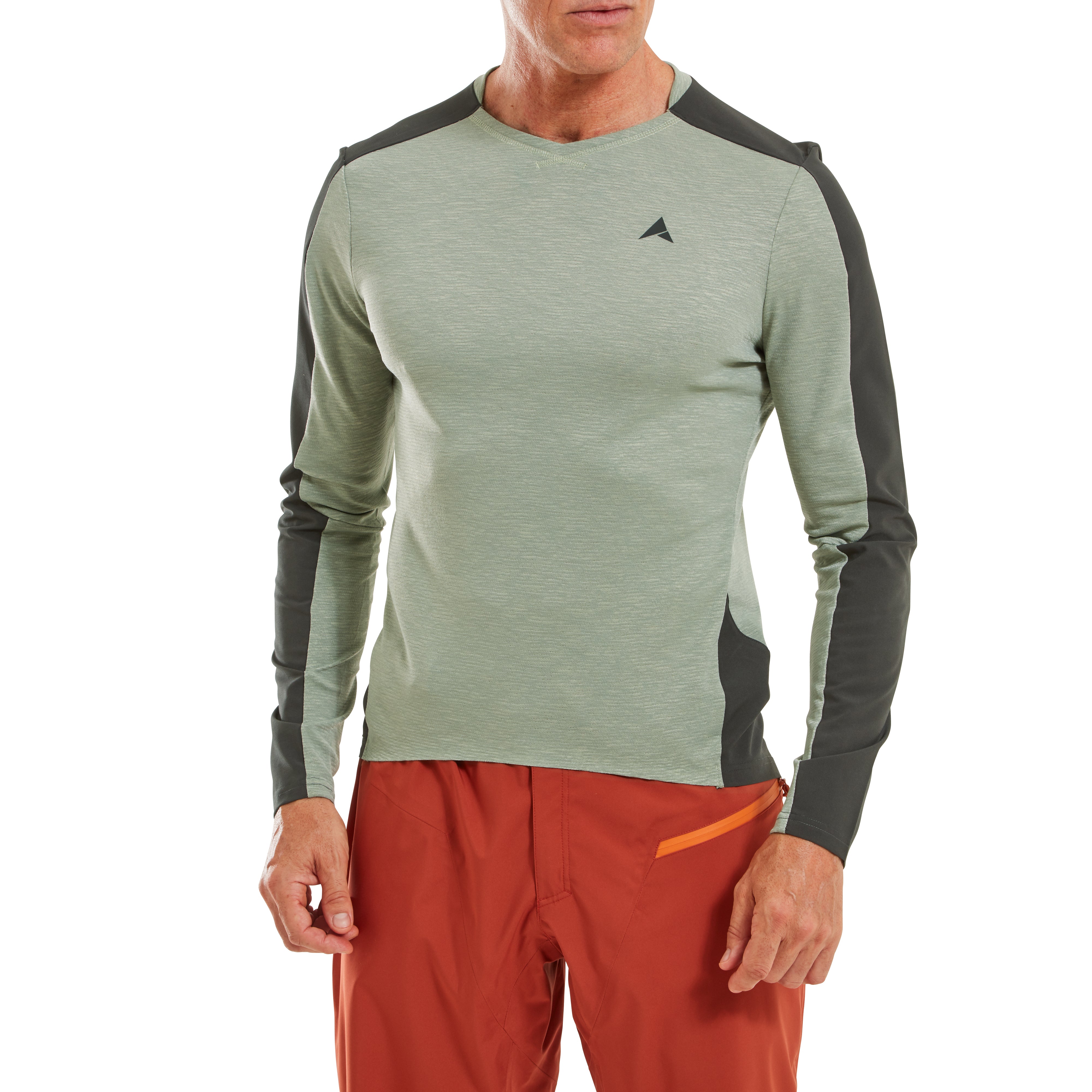 Altura Ridge Performance Men's Long Sleeve Jersey 2023: STONE S