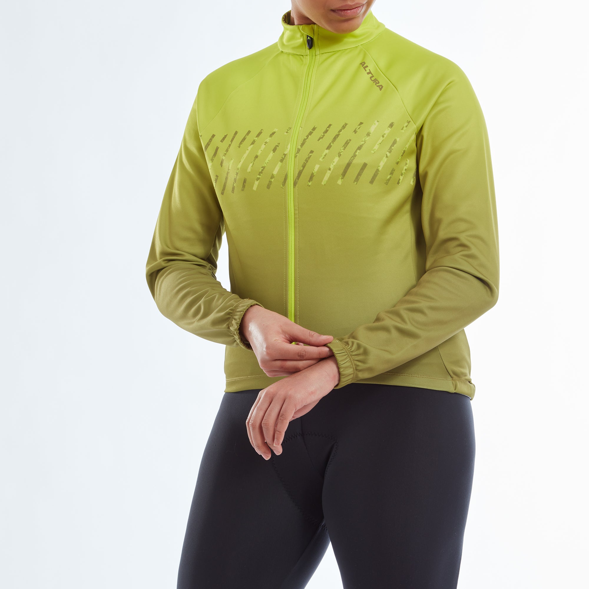 Altura Airstream Women's Long Sleeve Jersey 2022 | Power2Cycle LIME 8