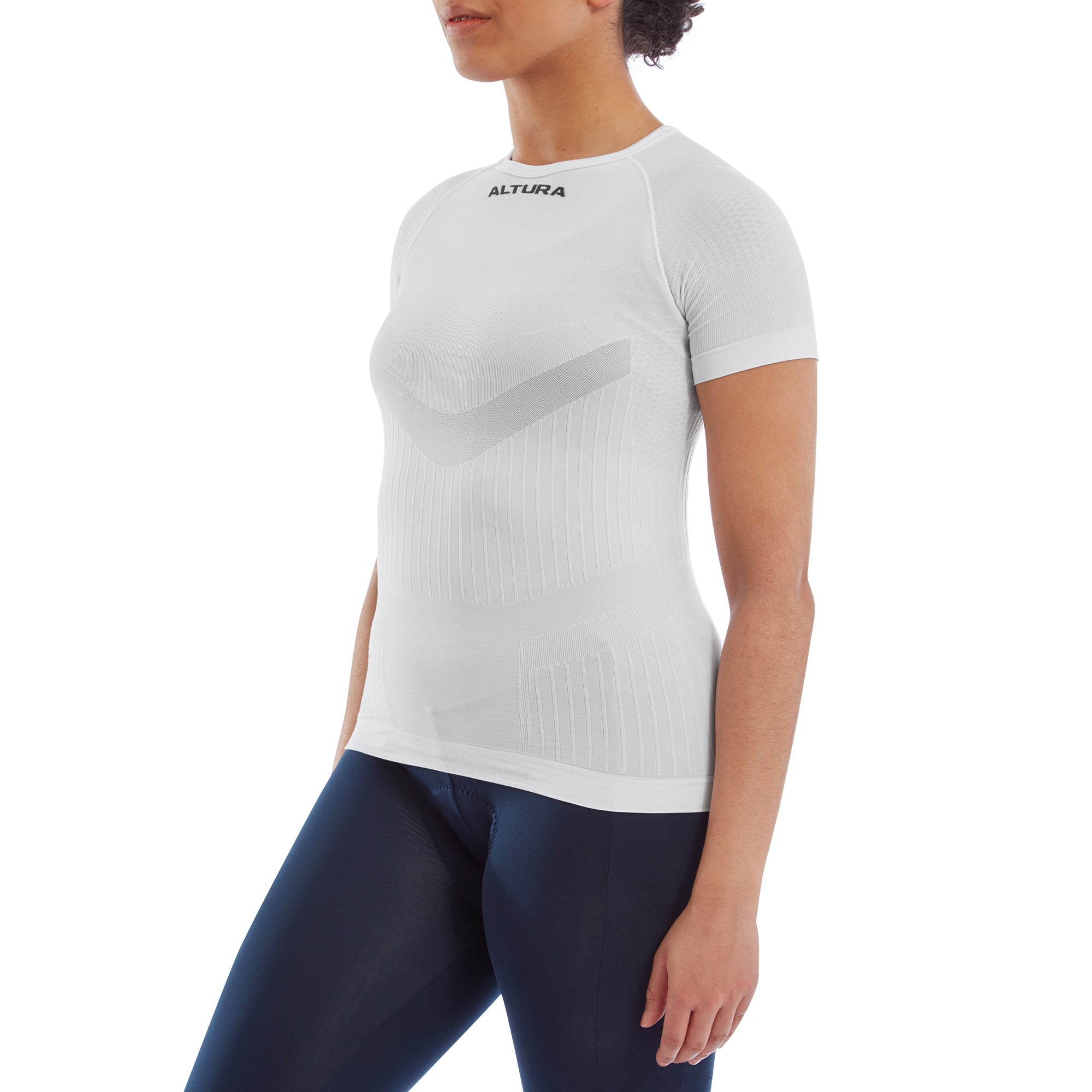 Altura Tempo Seamless Short Sleeve Baselayer 2022: CHARCOAL XS/S