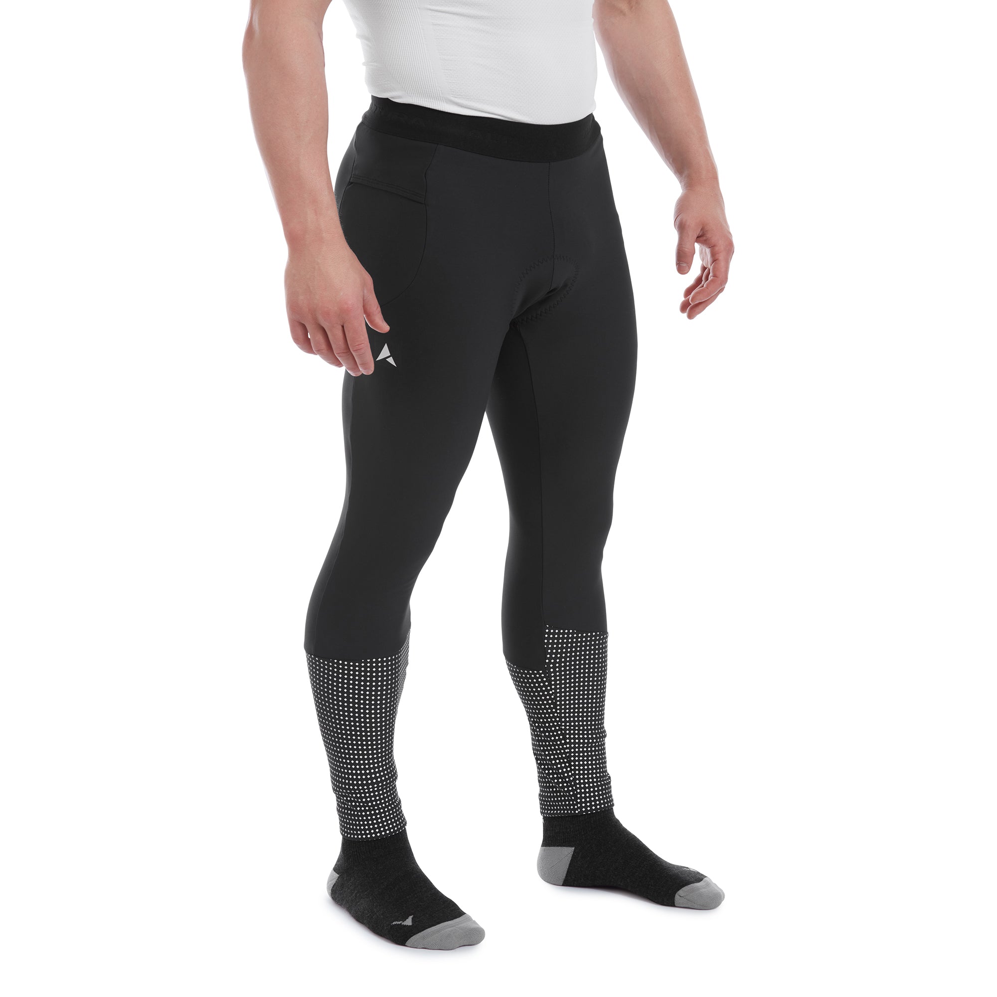 Altura Nightvision DWR Men's Cycling Waist Tights 2021 | Power2Cycle BLACK