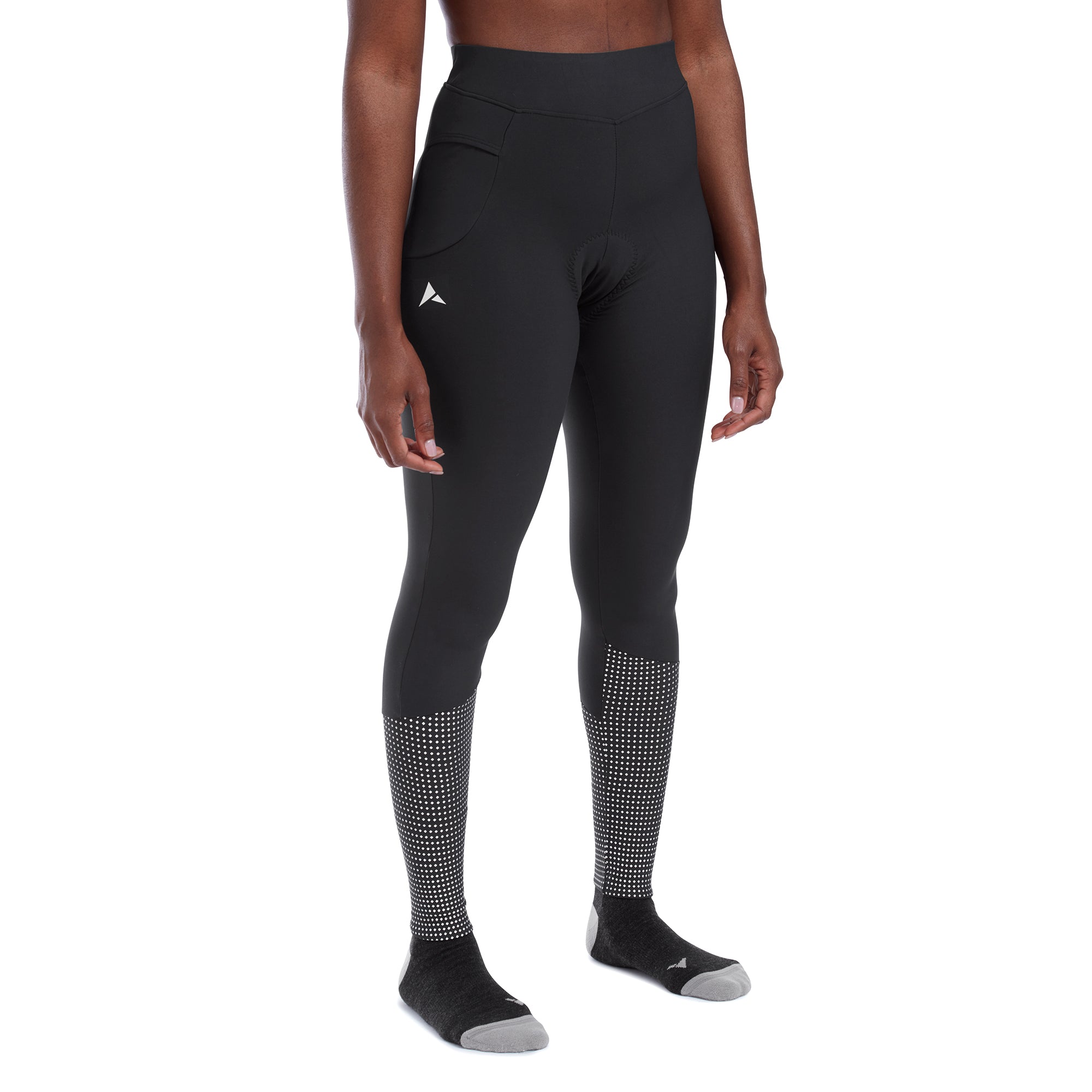 Altura Nightvision Dwr Women's Cycling Waist Tights 2021: BLACK 8