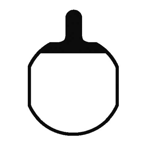 Ashima Semi | Power2CycleMetal Pads | Power2Cycle Hayes MX Expert/CX/Sole/MX 2 3 4/GX | Power2Cycle