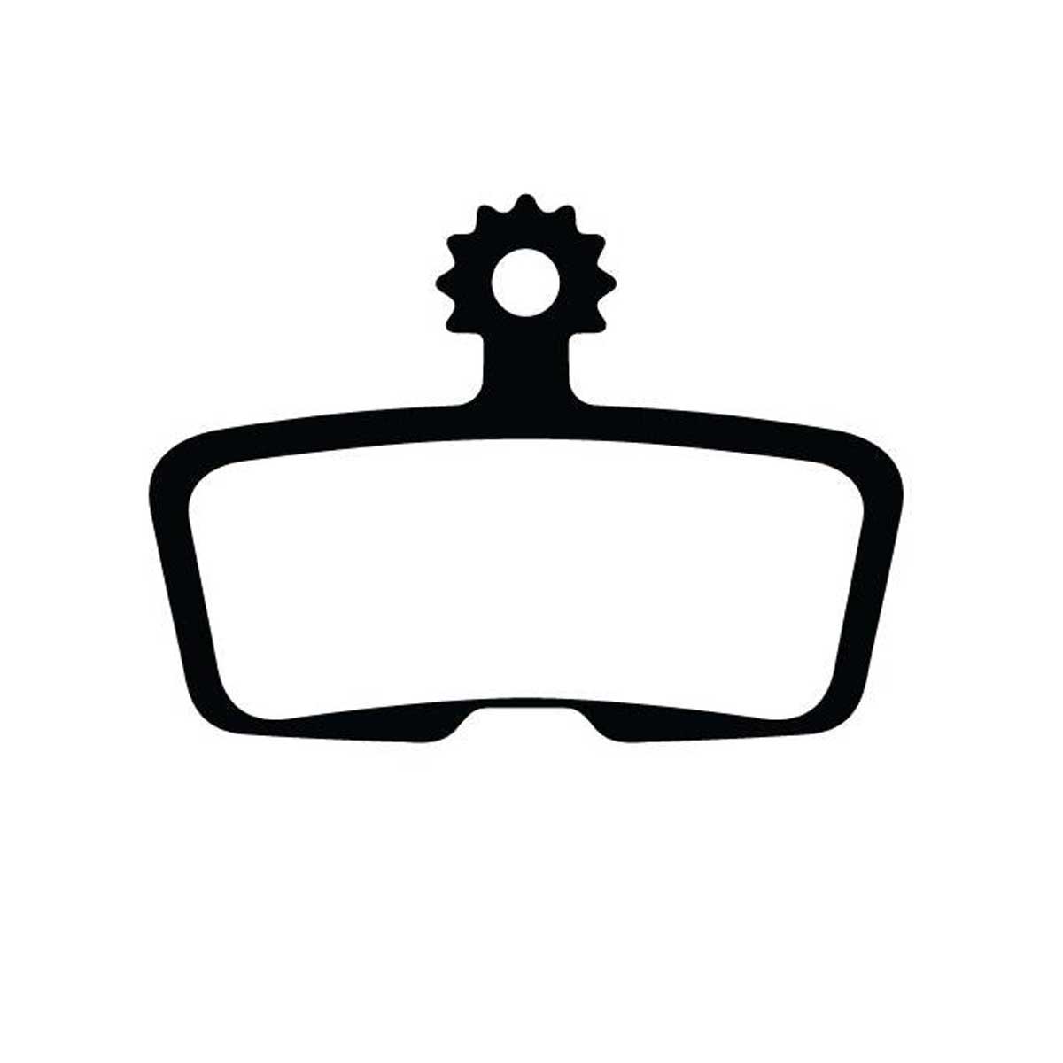 Ashima Sintered Pads | Power2Cycle SRAM Code/Avid Code/Shimano XT M755/M756 | Power2Cycle