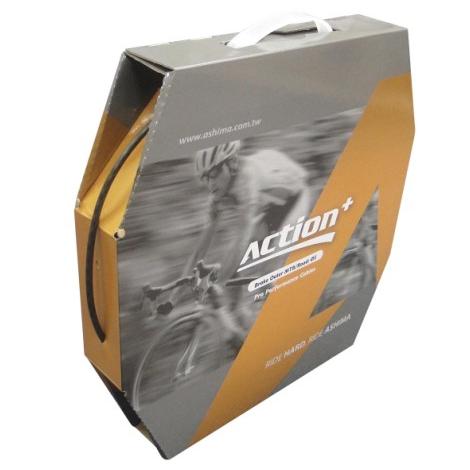 Ashima Action Plus Gear Outer Cable Road 50m | Power2Cycle BLACK