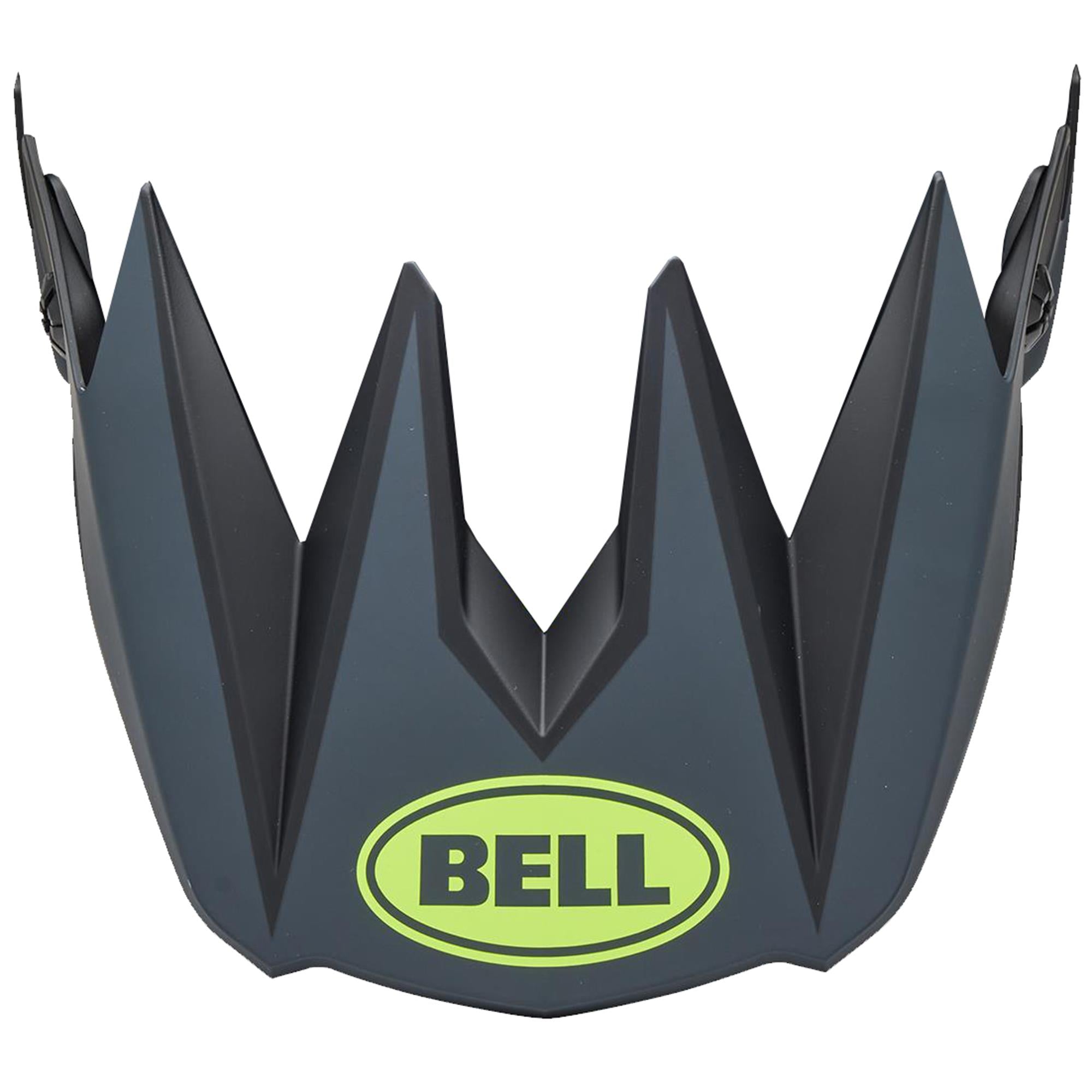 Full-10 Helmet Visor: MATTE GREY BLACK FASTHOUSE ONE SIZE