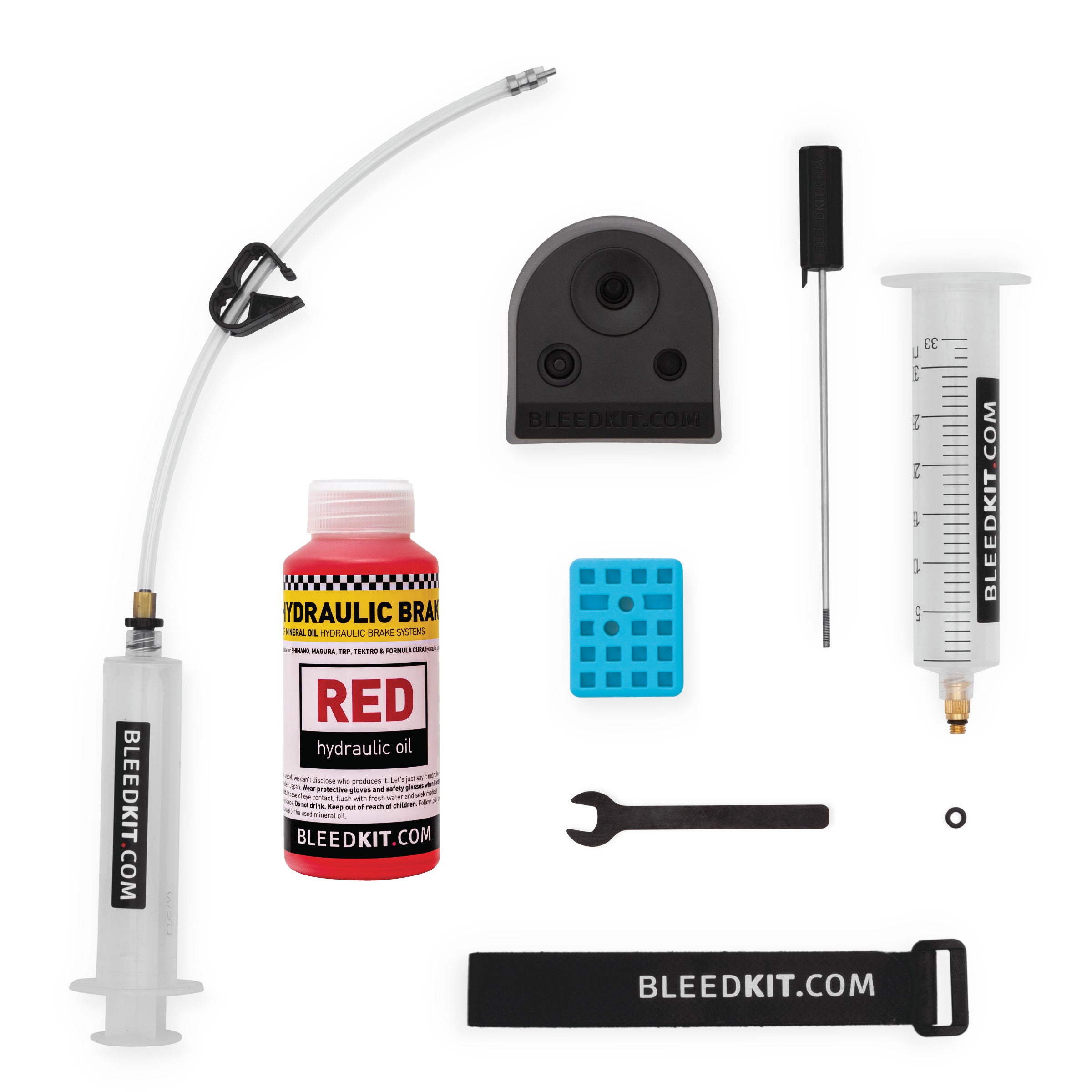 Bleedkit Shimano Premium Red (Inc Fluid) | Power2Cycle