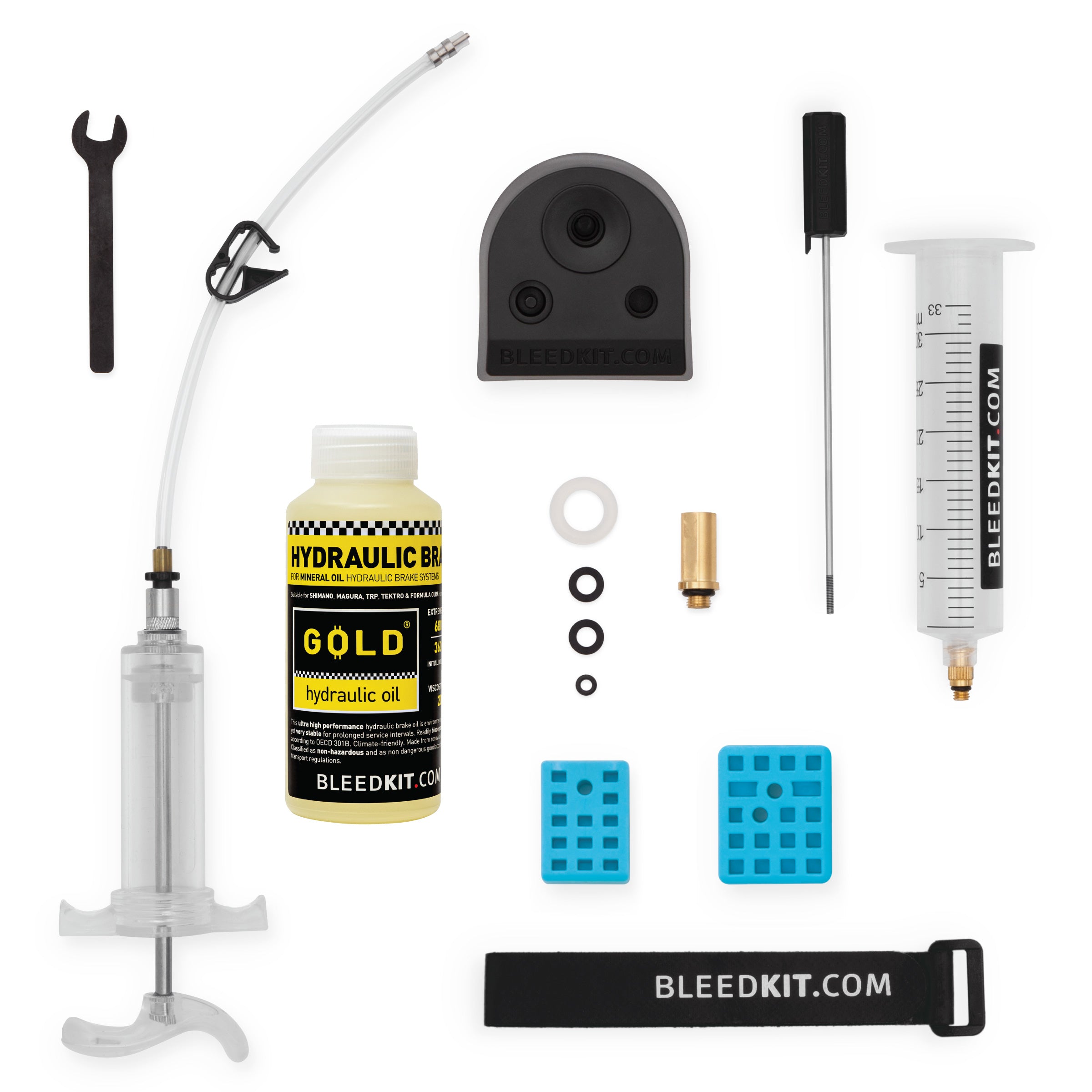 Bleedkit Shimano Workshop Gold (Inc Fluid) | Power2Cycle