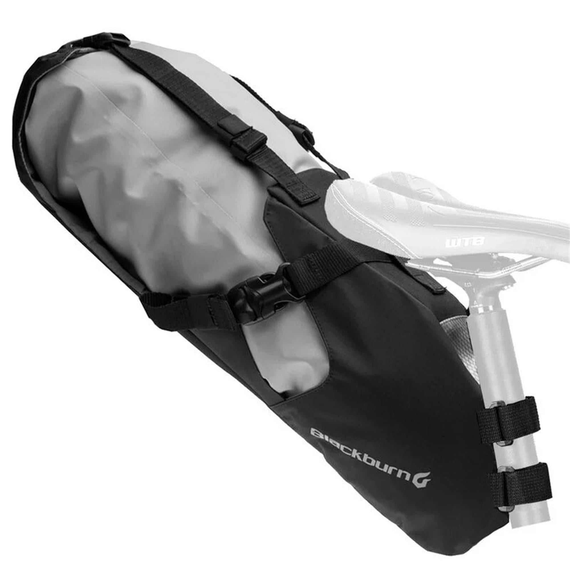 Blackburn Outpost Seat Pack W/ Dry Bag | Power2Cycle BLACK 11L