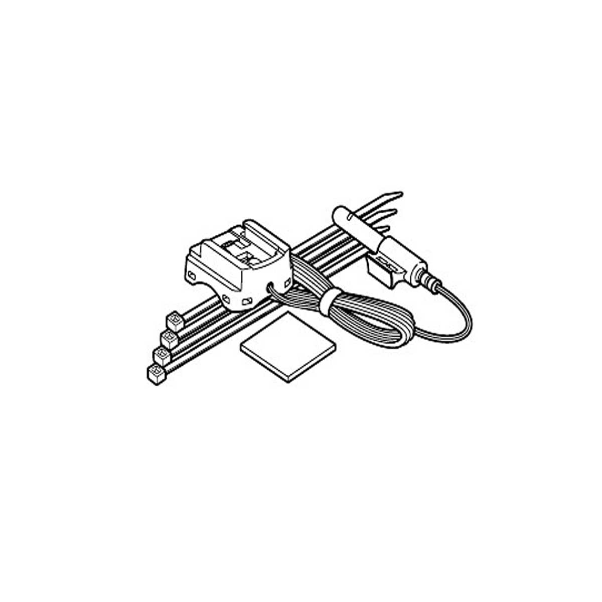 CatEye Velo 7/Velo 9/Enduro Cycle Computer Sensor Fitting Kit | Power2Cycle BLACK