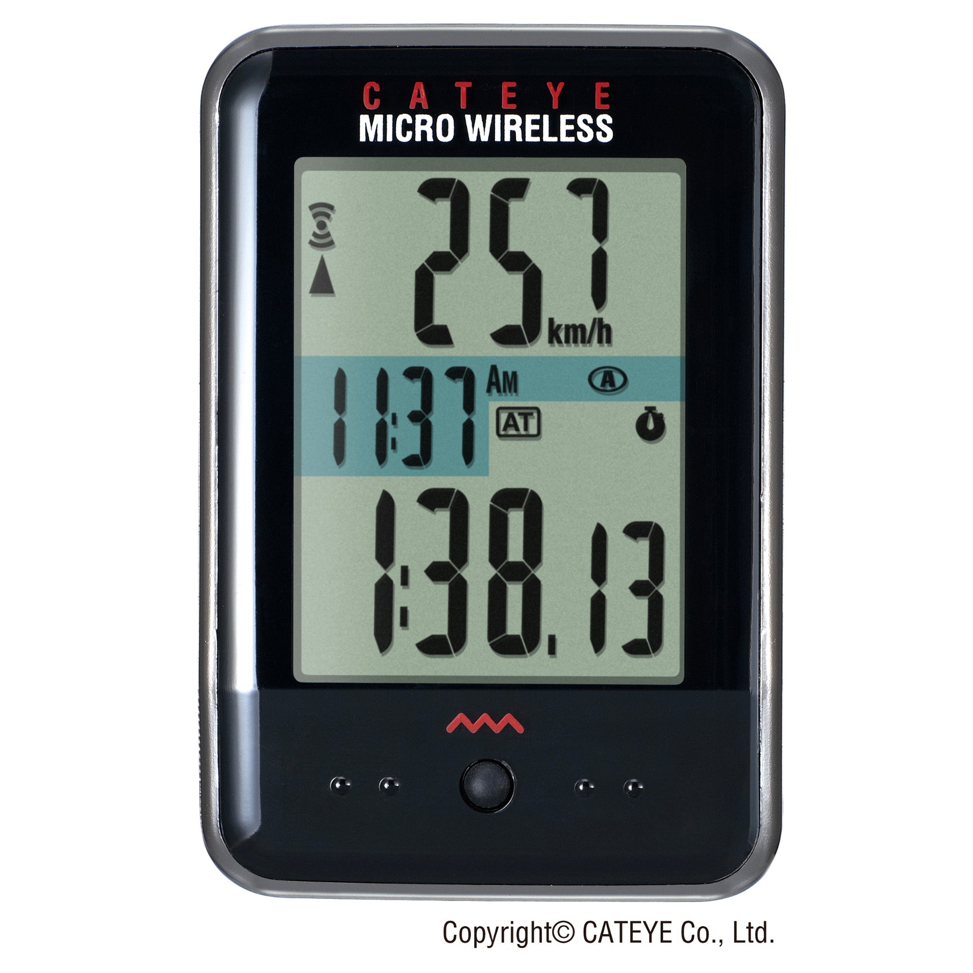 CatEye Micro Wirele | Power2Cycle Cycle Computer | Power2Cycle BLACK