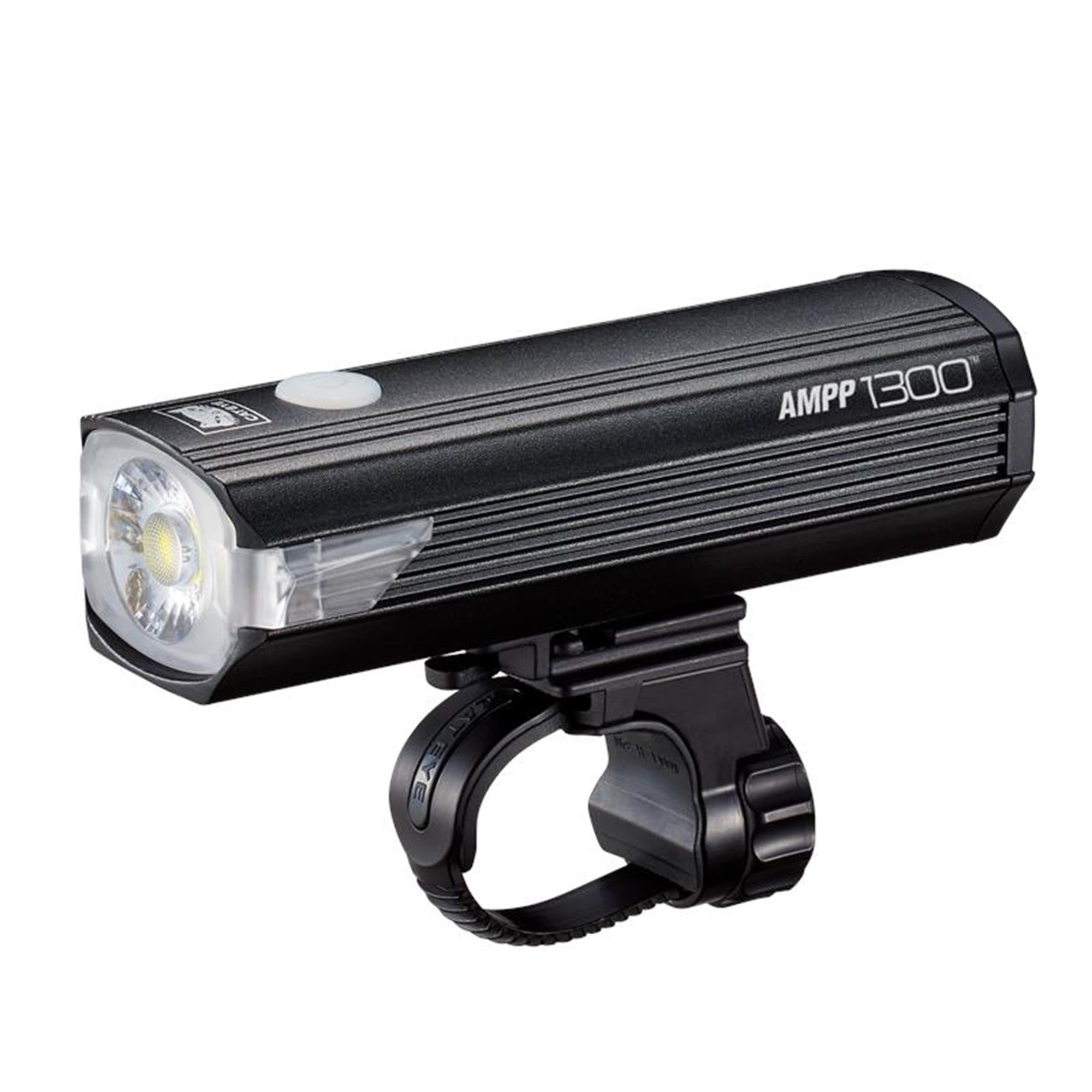 CatEye AMPP 1300 Front Bike Light | Power2Cycle BLACK USB | Power2CycleC