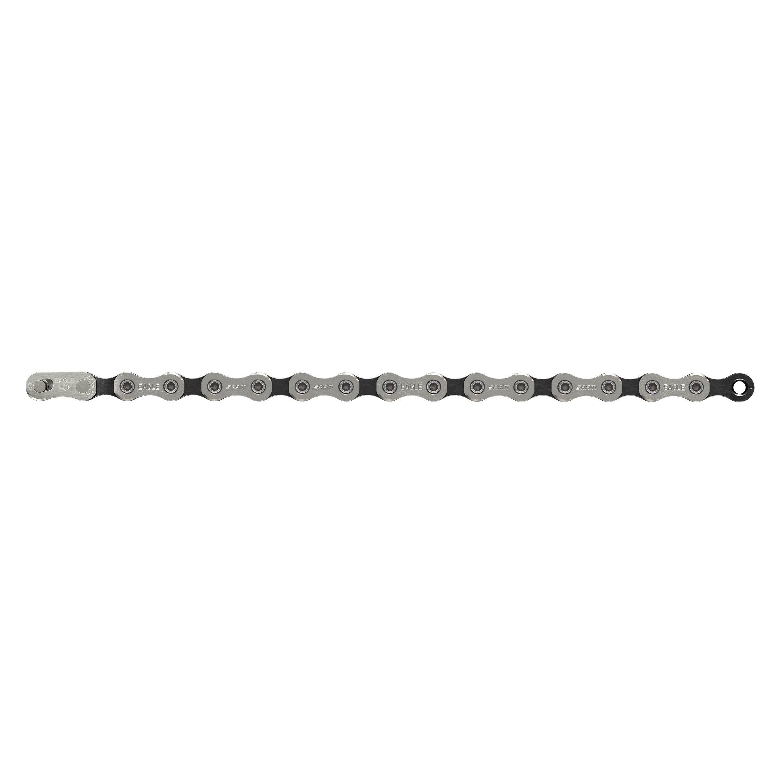 SRAM Chain Qty 25 GX Eagle Solid Pin 126 Links PowerLock 12 | Power2CycleSpeed | Power2Cycle SILVER 12 SPEED