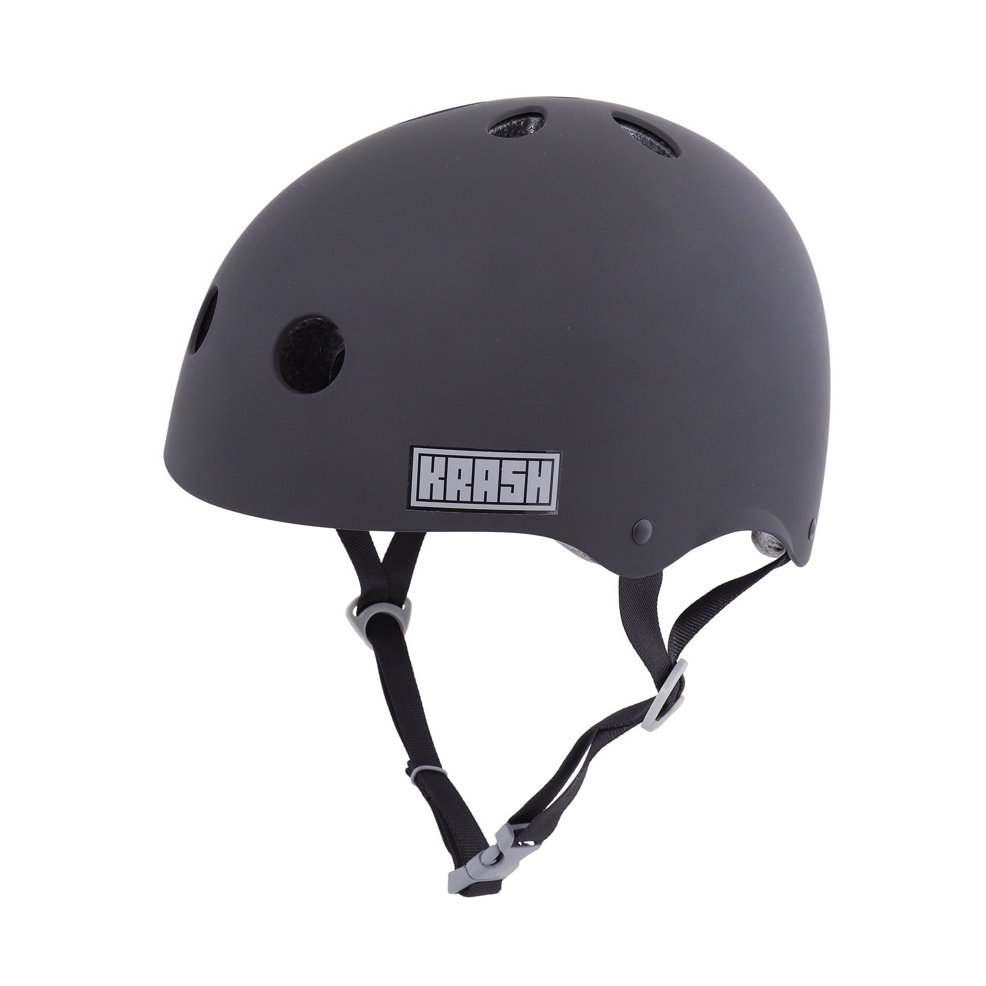 C-Preme Krash Pro FS Youth Helmet (8+ Years) 2021: MATTE BLACK UNISIZE 54-58CM